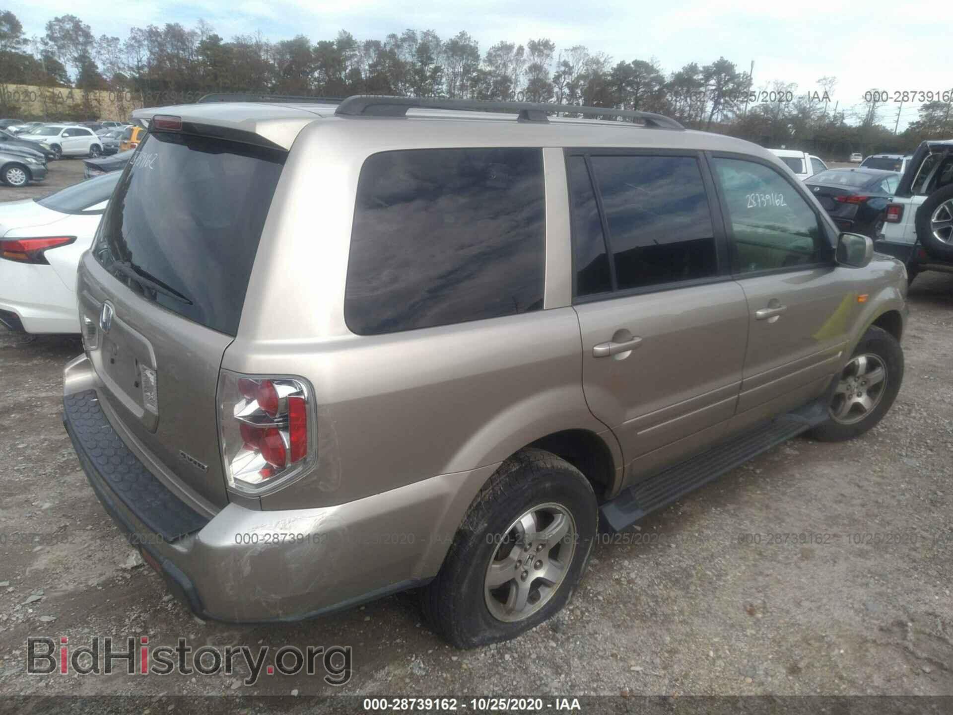 2006 HONDA PILOT - VIN: 2HKYF18496H543714 - Фото 4