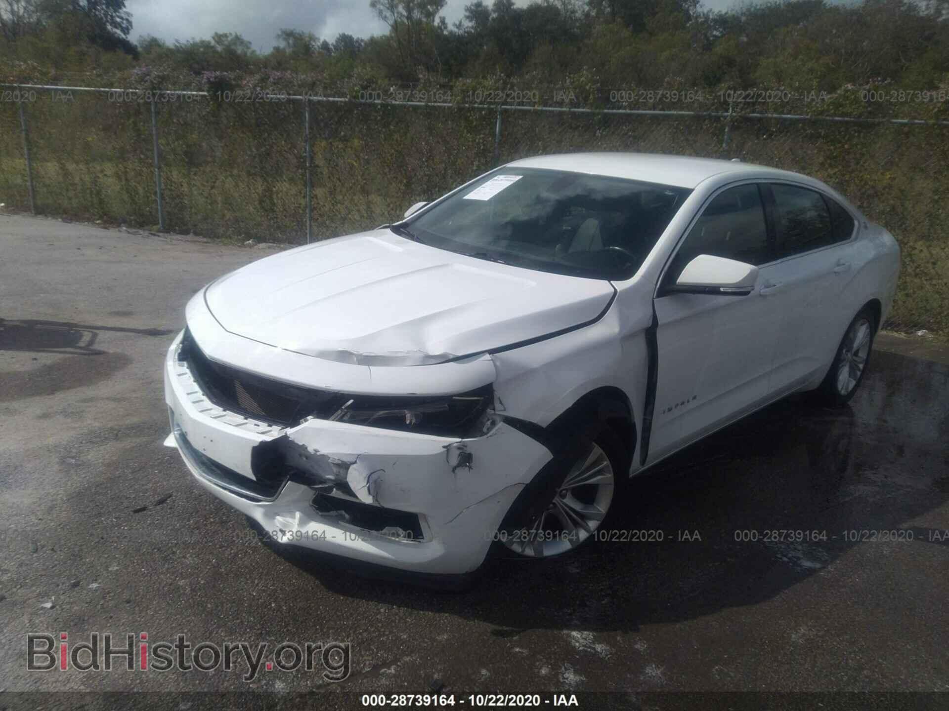 2014 CHEVROLET IMPALA - VIN: 2G1125S35E9310721 - Фото 2