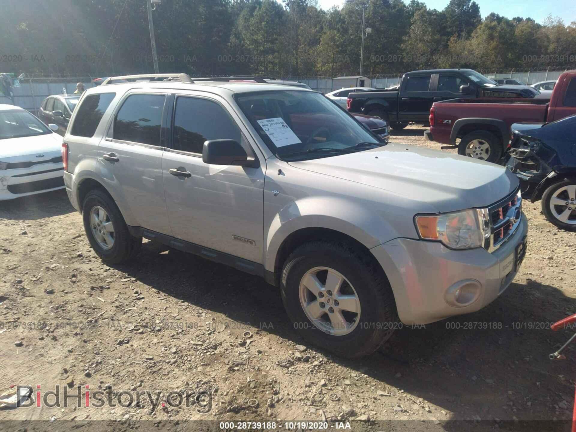 Фотография 1FMCU03118KB58669 - FORD ESCAPE 2008