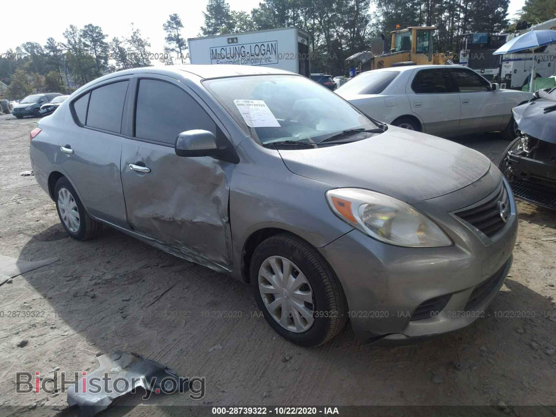 Фотография 3N1CN7AP1CL922810 - NISSAN VERSA 2012