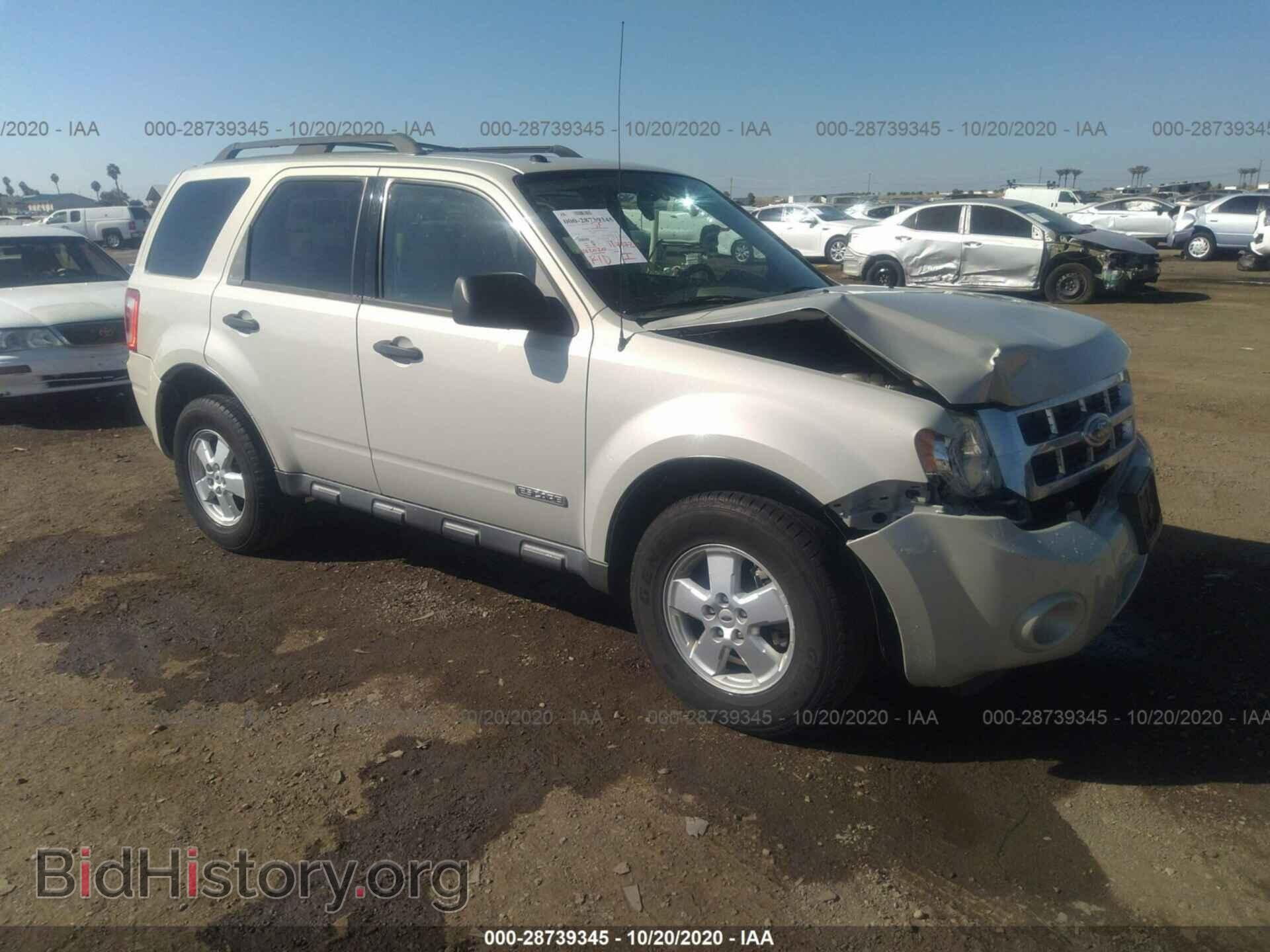 Фотография 1FMCU03Z58KC70669 - FORD ESCAPE 2008