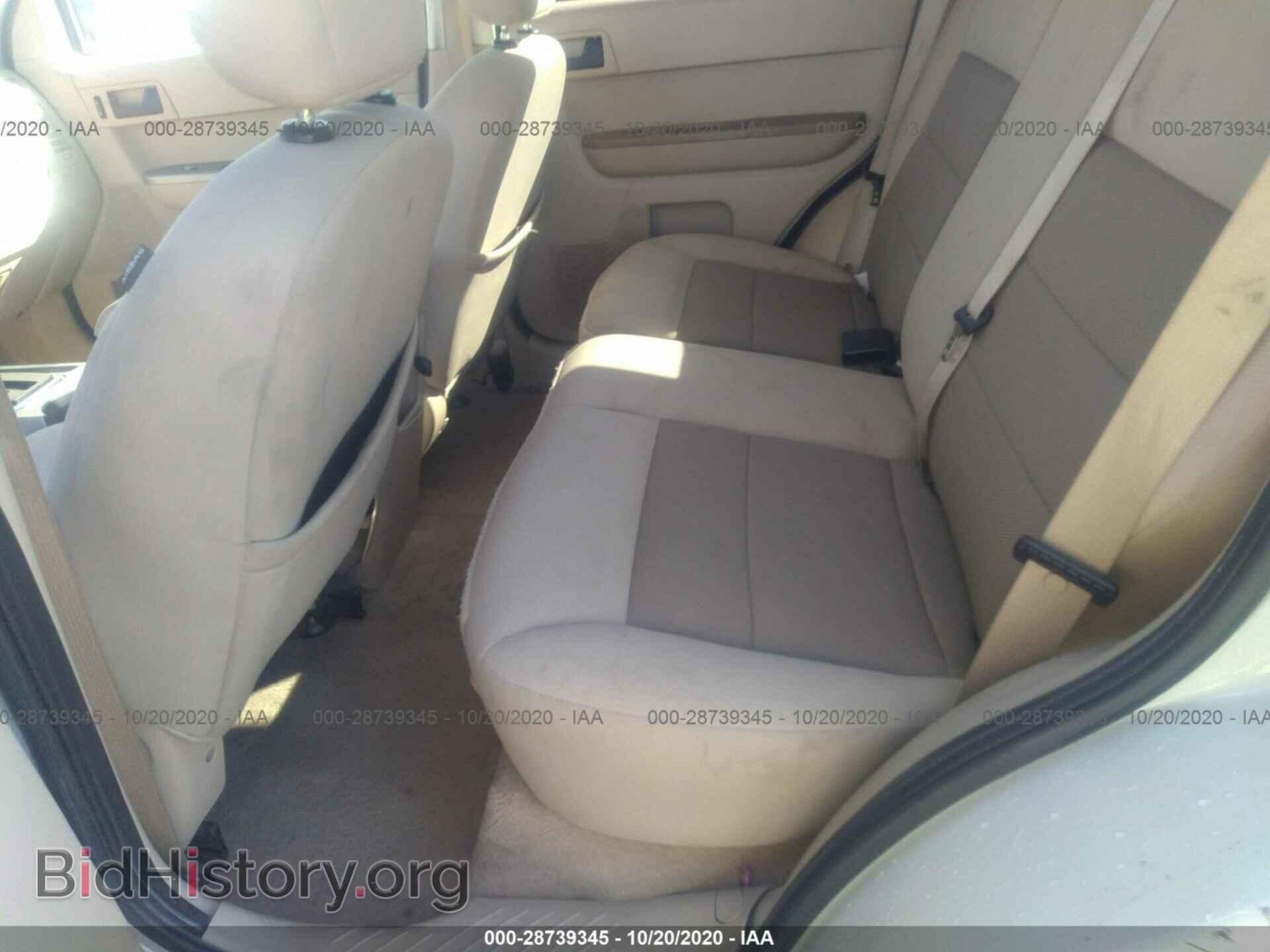 2008 FORD ESCAPE - VIN: 1FMCU03Z58KC70669 - Фото 8