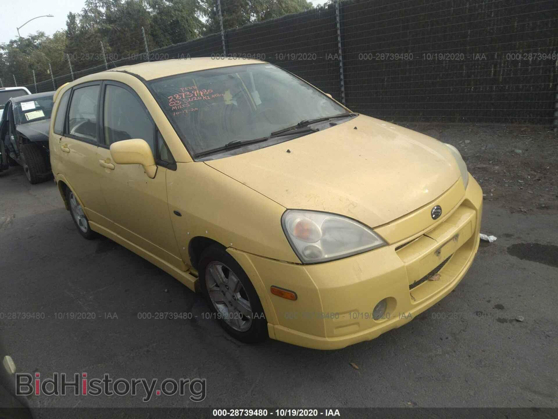Photo JS2RD41H635203737 - SUZUKI AERIO 2003