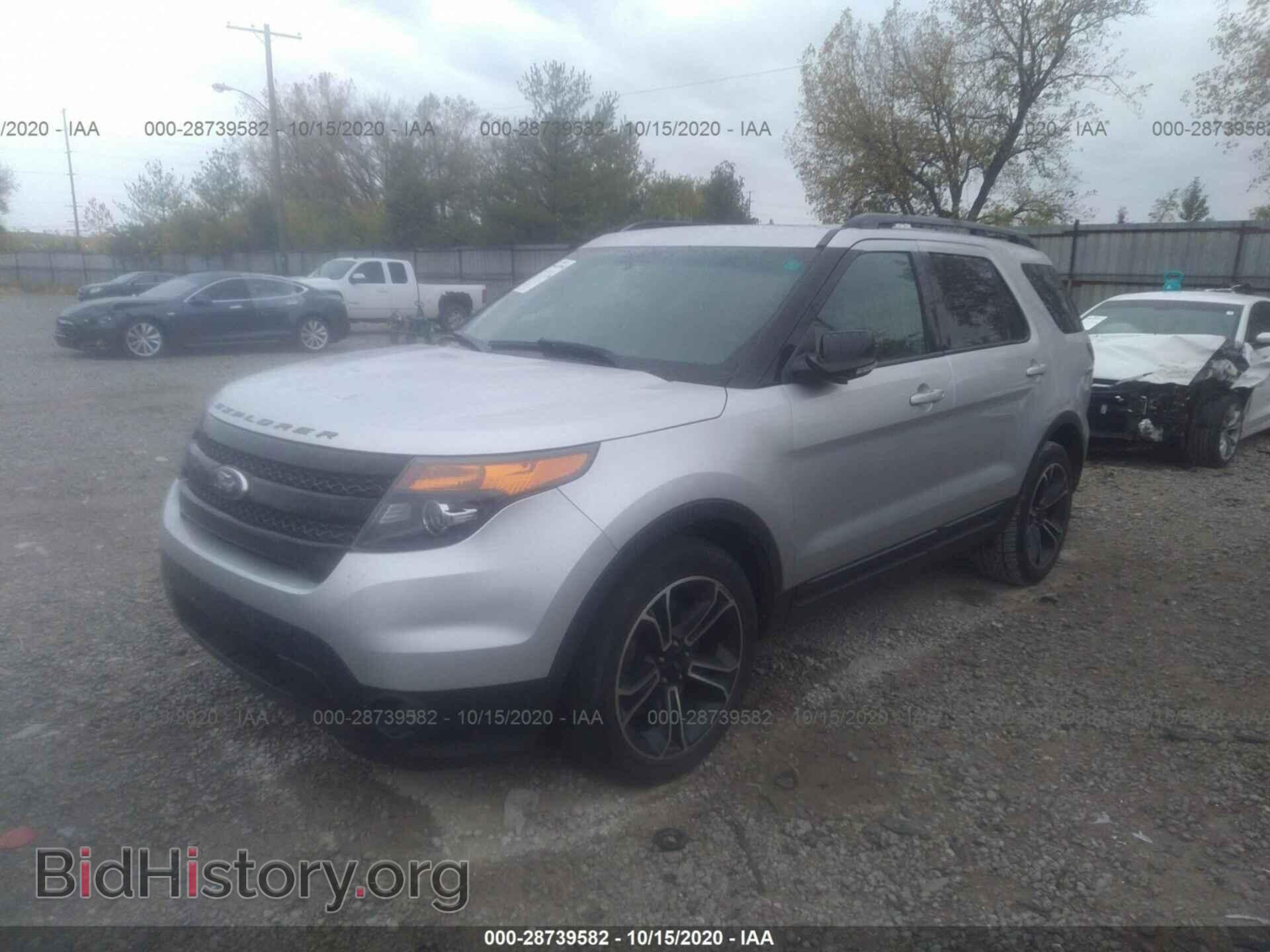 2015 FORD EXPLORER - VIN: 1FM5K8GT5FGA39595 - Фото 2