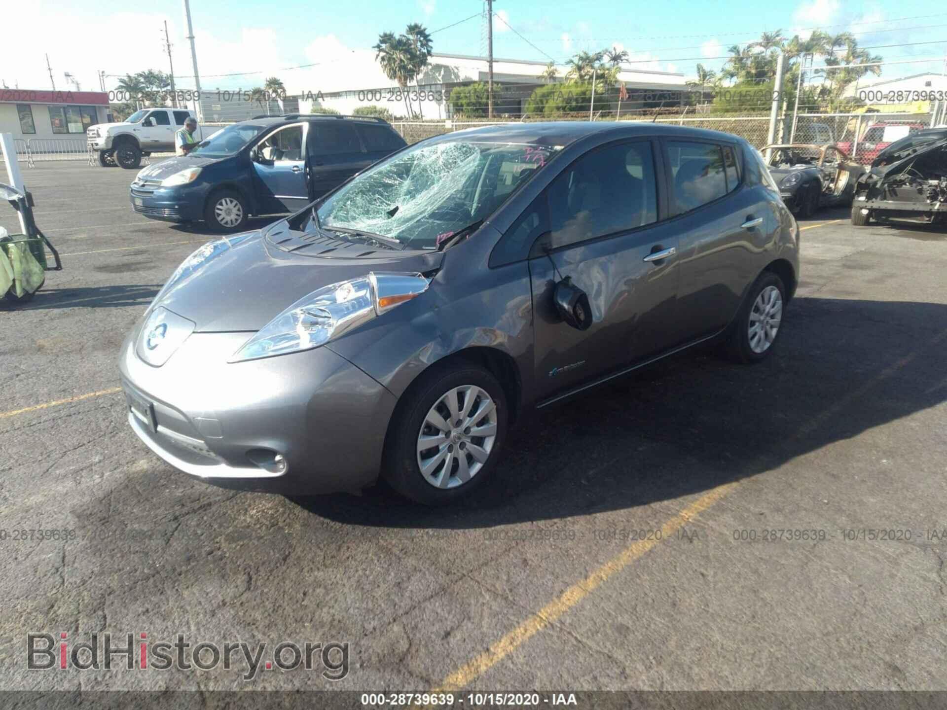 2017 NISSAN LEAF - VIN: 1N4BZ0CP8HC306533 - Фото 2
