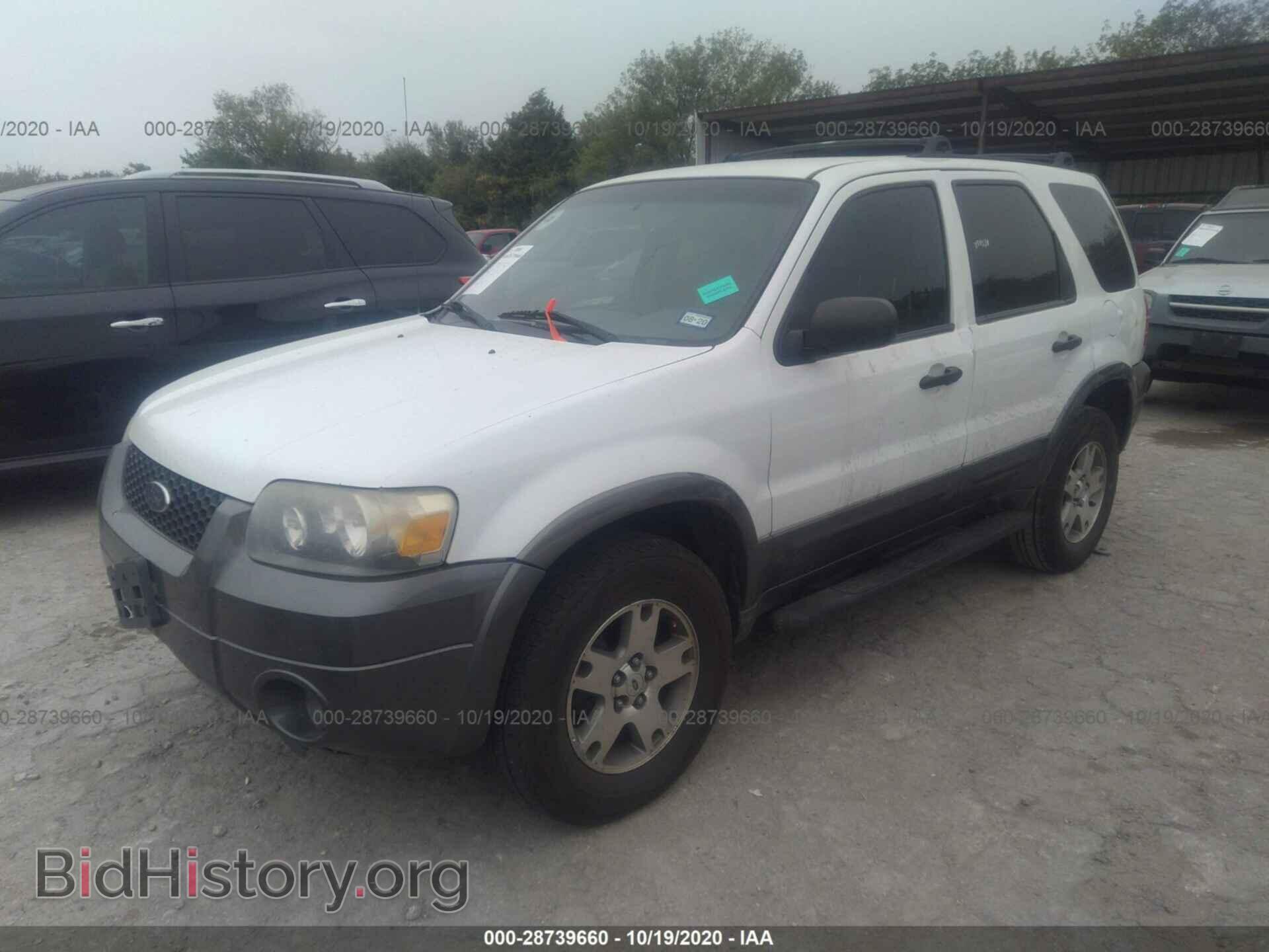 2005 FORD ESCAPE - VIN: 1FMYU03155KB41729 - Фото 2
