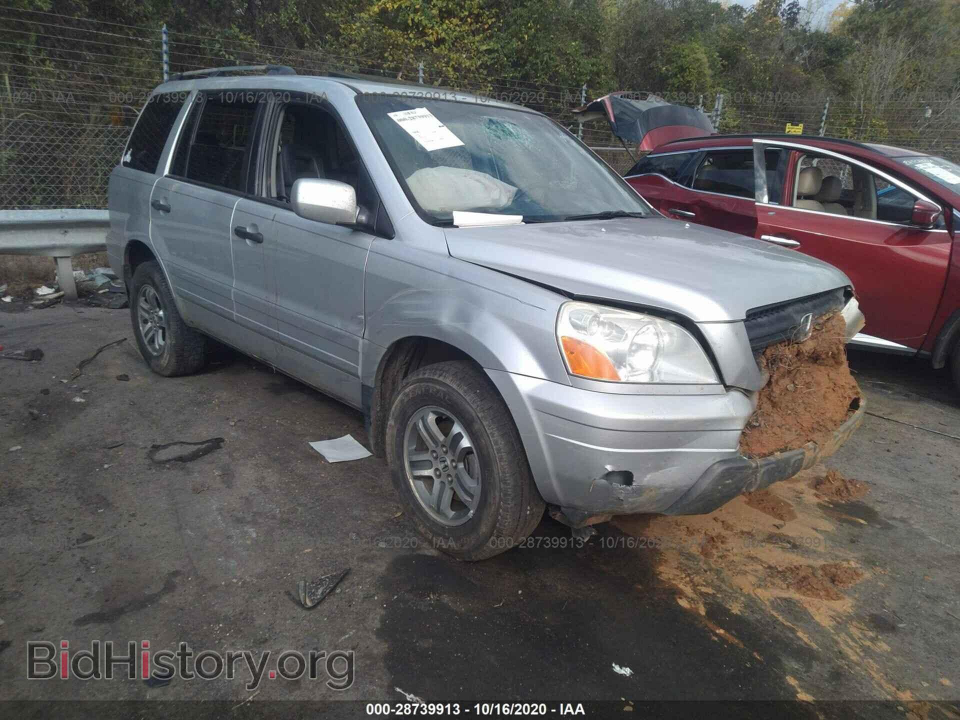 Фотография 5FNYF18515B010956 - HONDA PILOT 2005