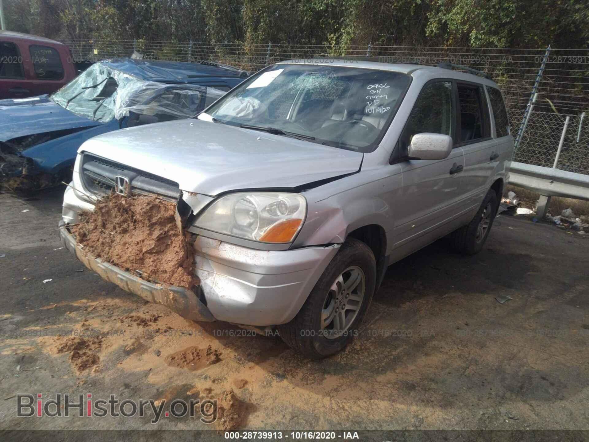 2005 HONDA PILOT - VIN: 5FNYF18515B010956 - Фото 2