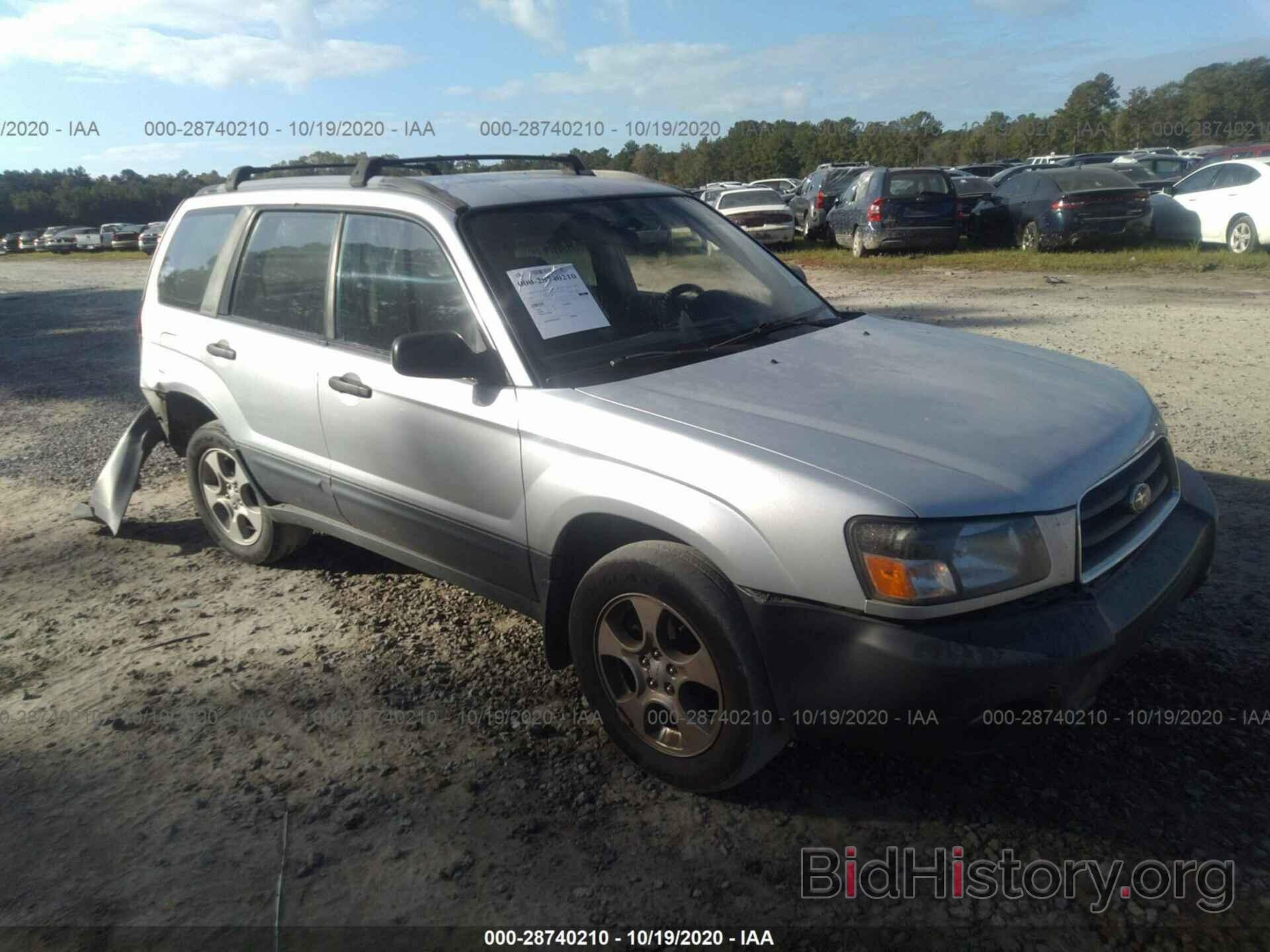 Фотография JF1SG63663H712001 - SUBARU FORESTER 2003