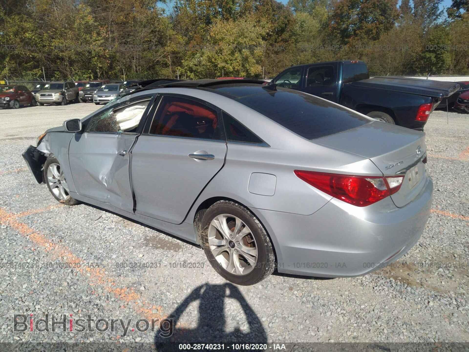 2012 HYUNDAI SONATA - VIN: 5NPEC4AC4CH474778 - Фото 3