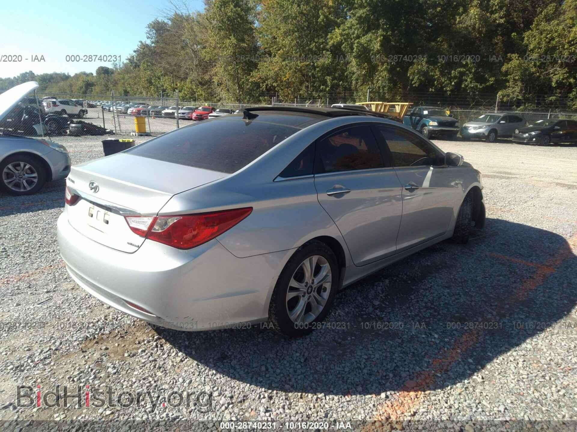 2012 HYUNDAI SONATA - VIN: 5NPEC4AC4CH474778 - Фото 4