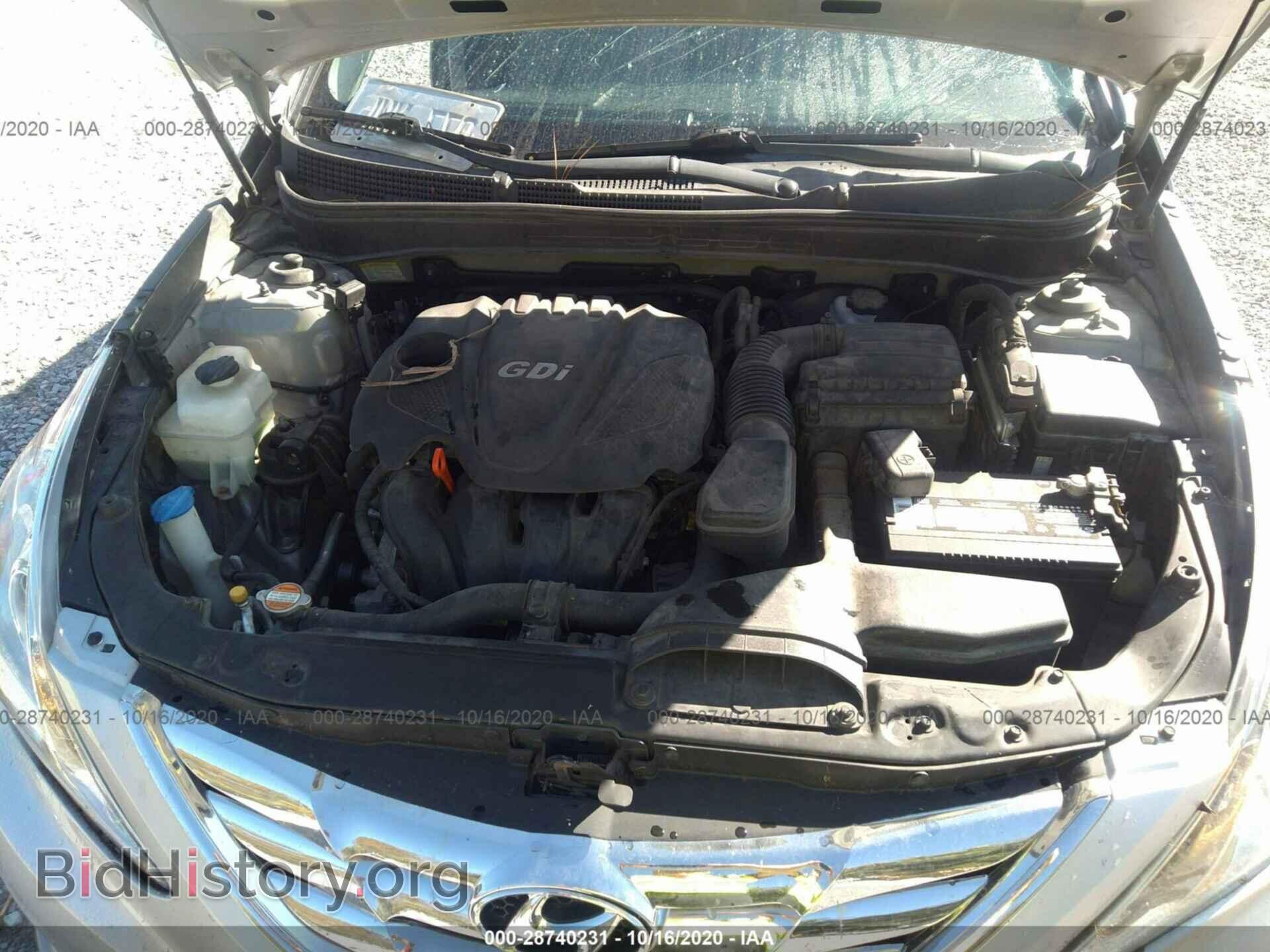2012 HYUNDAI SONATA - VIN: 5NPEC4AC4CH474778 - Фото 10