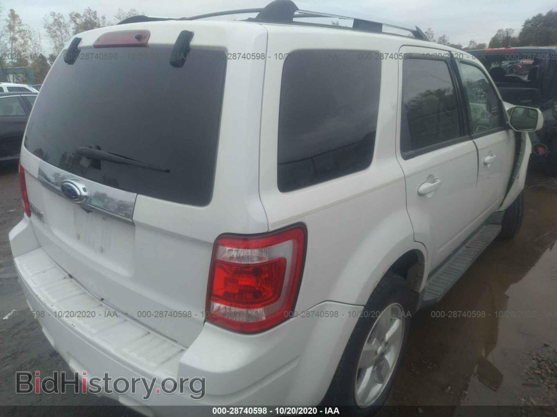 2011 FORD ESCAPE - VIN: 1FMCU0E78BKB45040 - Фото 4