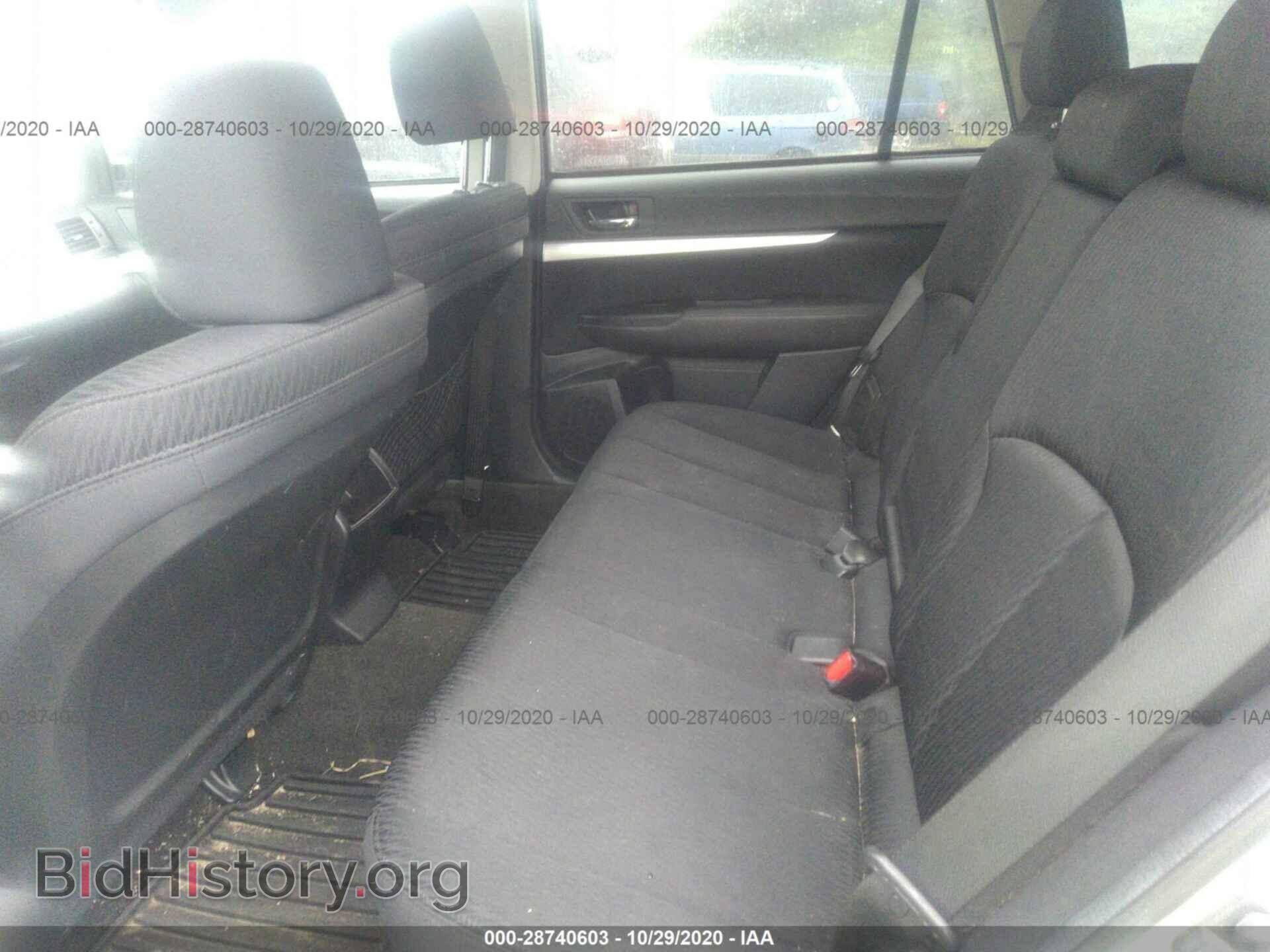 2012 SUBARU OUTBACK - VIN: 4S4BRBCC9C3224611 - Фото 8