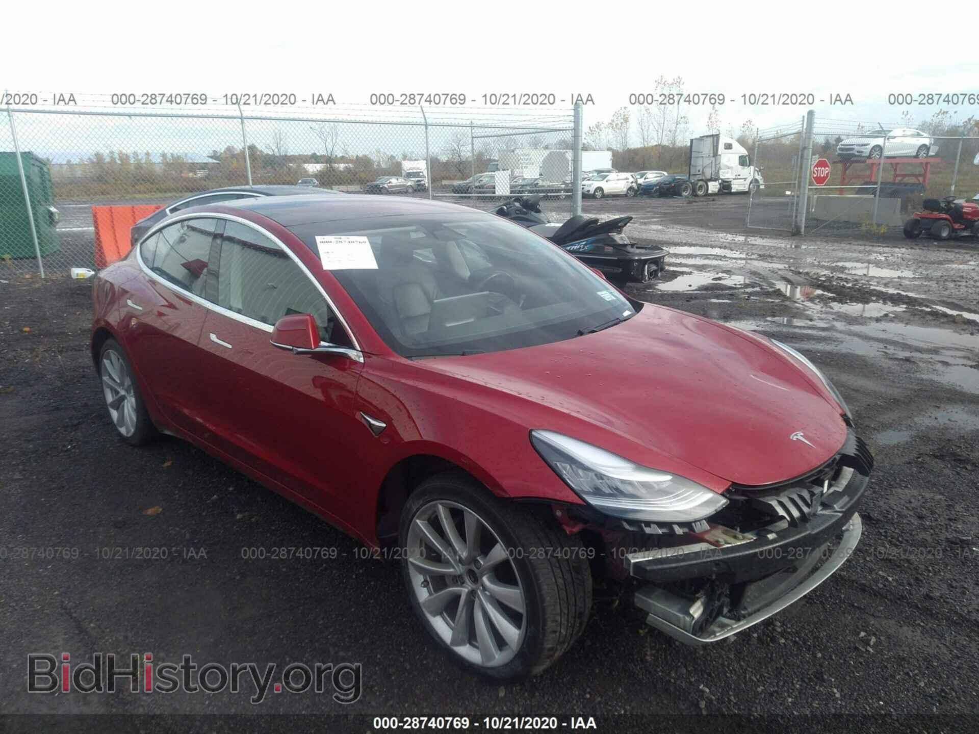Photo 5YJ3E1EB6JF115929 - TESLA MODEL 3 2018