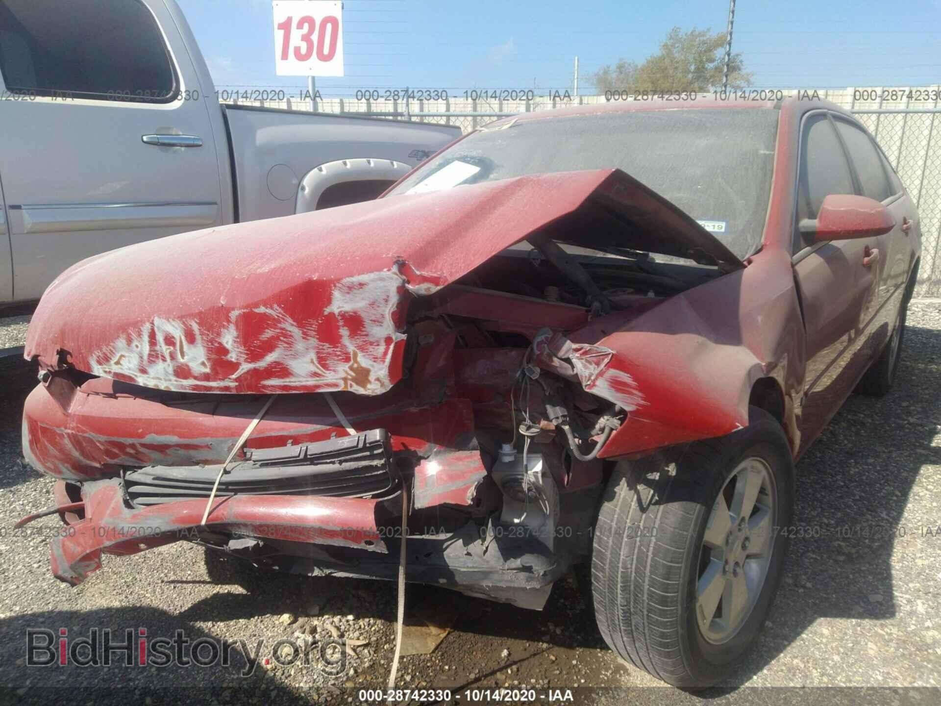 2008 CHEVROLET IMPALA - VIN: 2G1WT58K381355256 - Фото 2