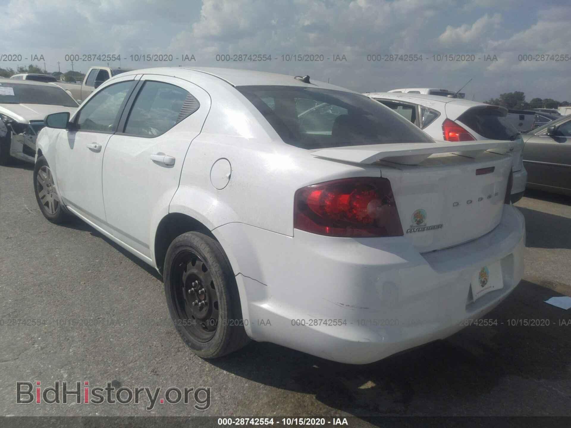 2013 DODGE AVENGER - VIN: 1C3CDZAB7DN682622 - Фото 3
