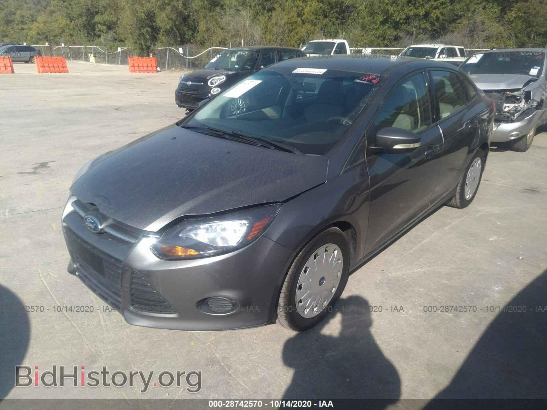 2013 FORD FOCUS - VIN: 1FADP3F28DL363857 - Фото 2