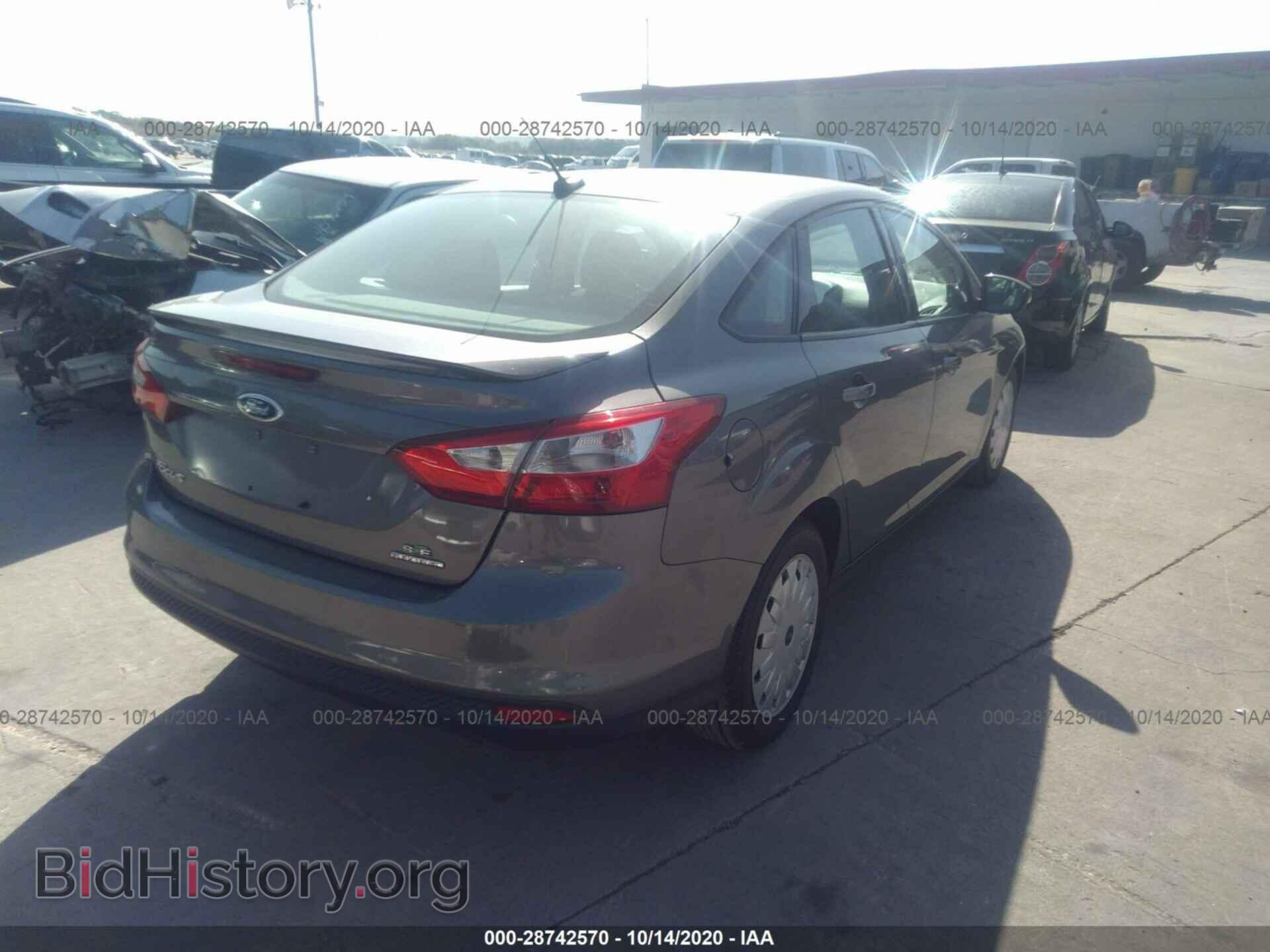 2013 FORD FOCUS - VIN: 1FADP3F28DL363857 - Фото 4