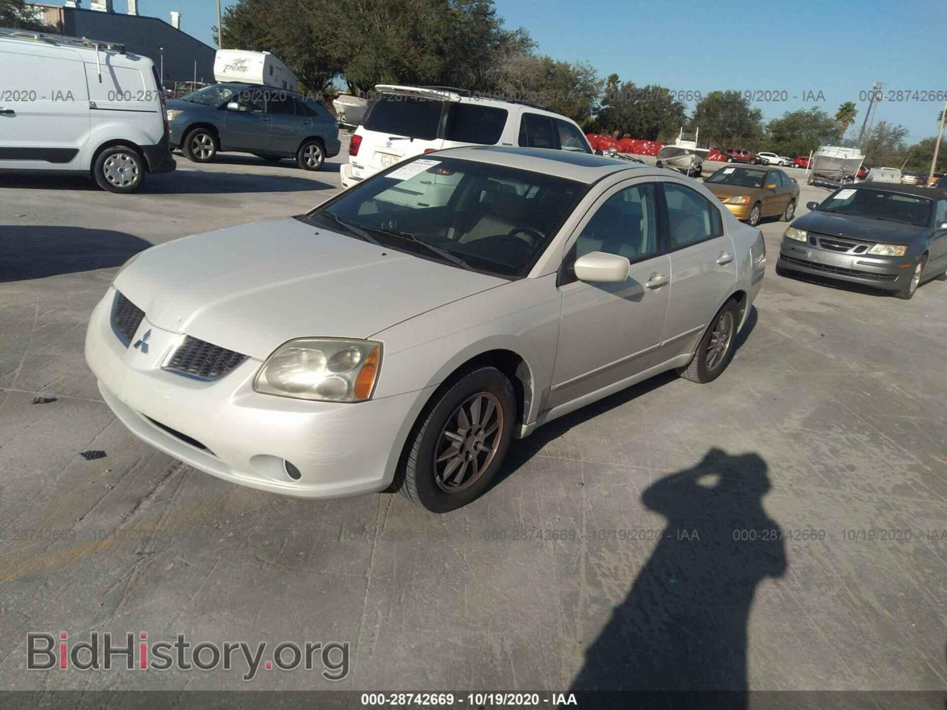 2004 MITSUBISHI GALANT - VIN: 4A3AB46F64E116598 - Фото 2