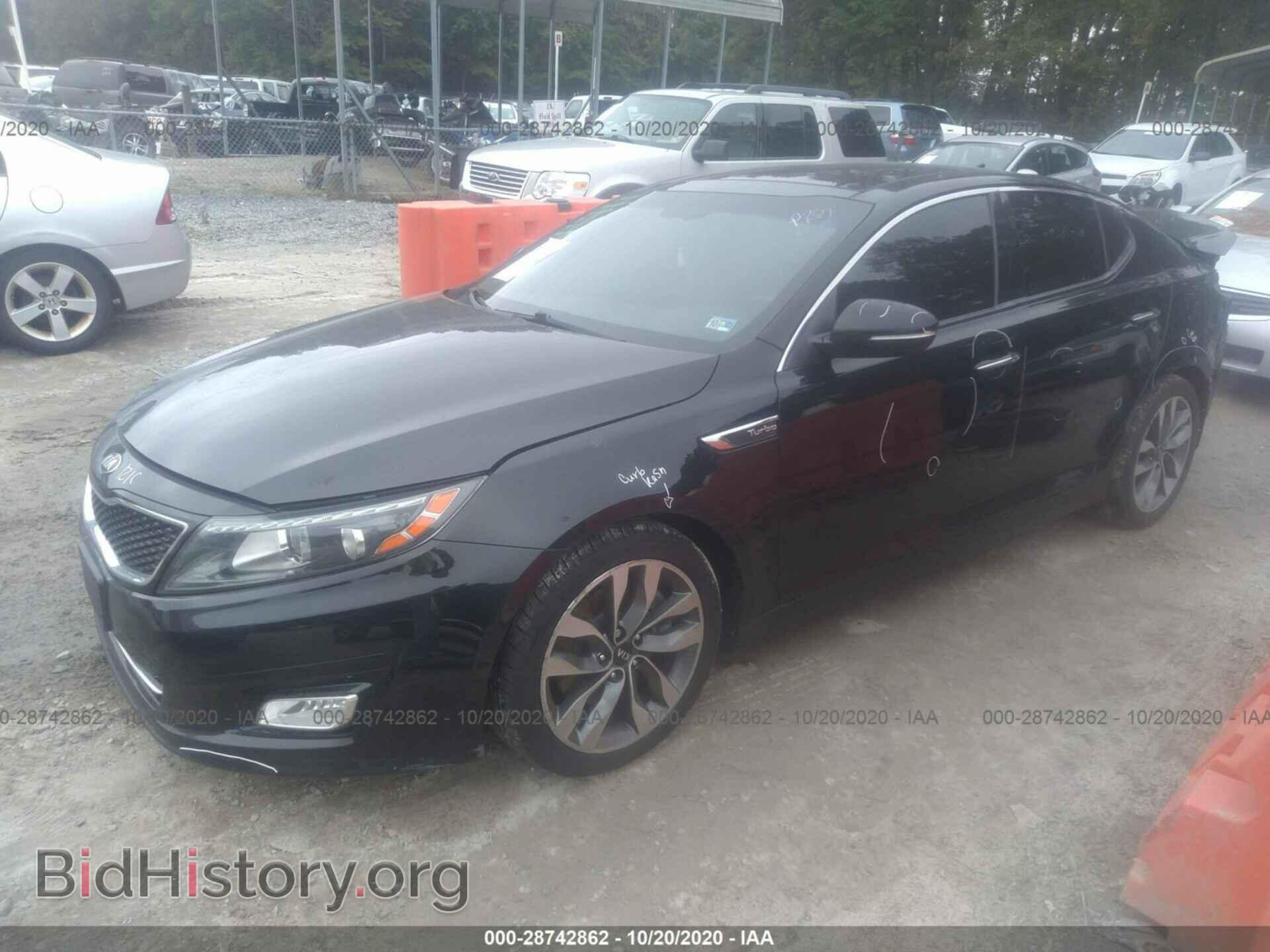 2014 KIA OPTIMA - VIN: 5XXGR4A65EG264318 - Фото 2
