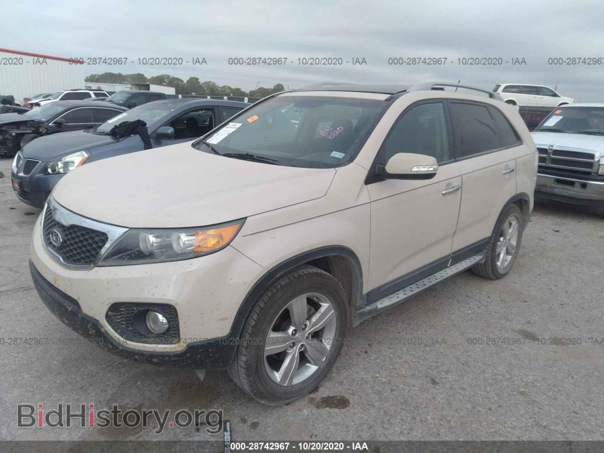2012 KIA SORENTO - VIN: 5XYKU4A21CG199921 - Фото 2