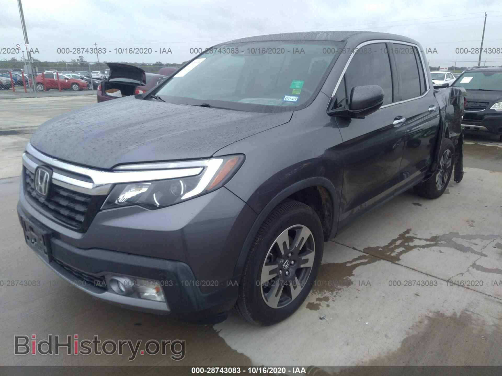 2017 HONDA RIDGELINE - VIN: 5FPYK3F71HB036335 - Фото 2