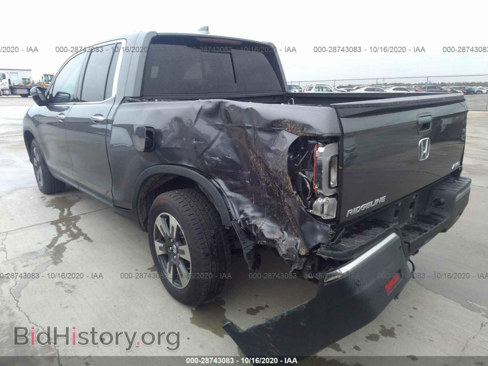 2017 HONDA RIDGELINE - VIN: 5FPYK3F71HB036335 - Фото 3