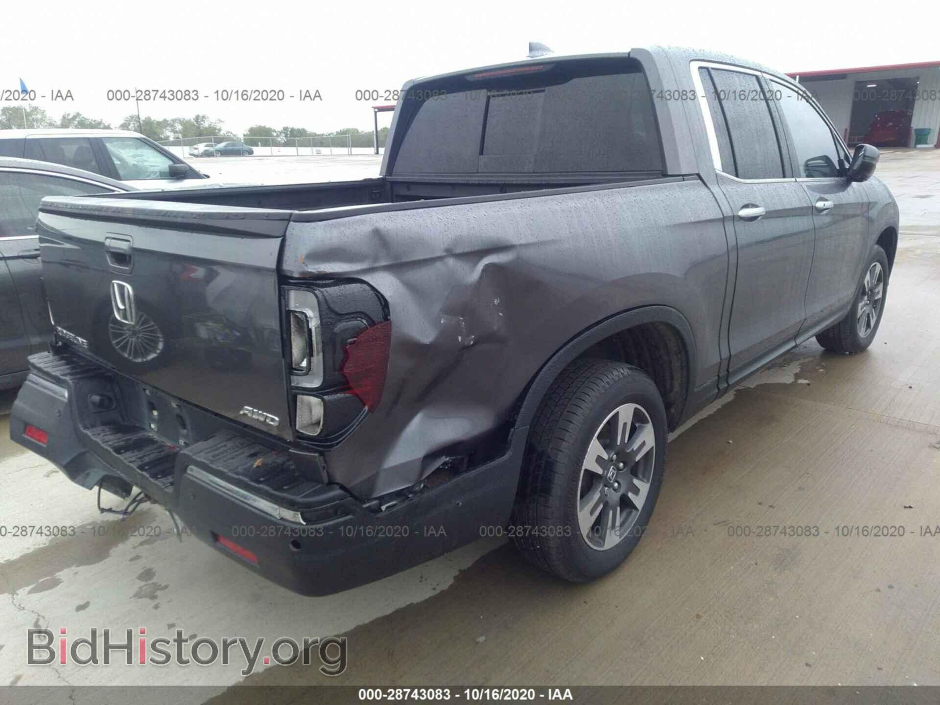 2017 HONDA RIDGELINE - VIN: 5FPYK3F71HB036335 - Фото 4