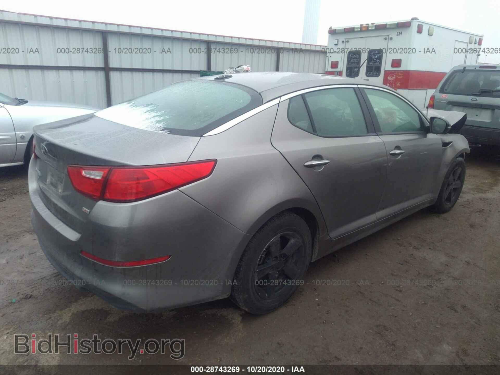 2015 KIA OPTIMA - VIN: 5XXGM4A77FG515946 - Фото 4