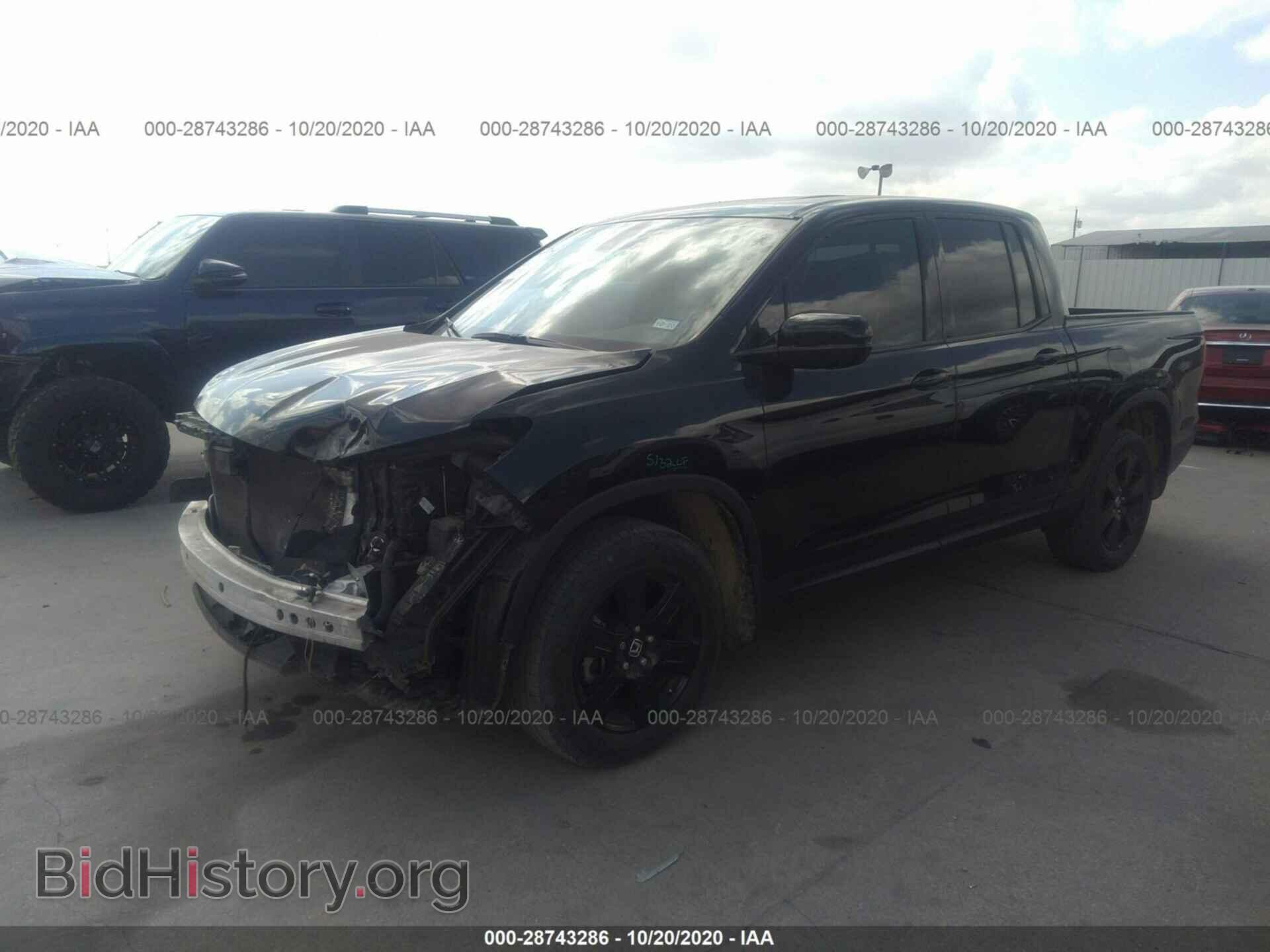 2018 HONDA RIDGELINE - VIN: 5FPYK3F84JB005045 - Фото 2