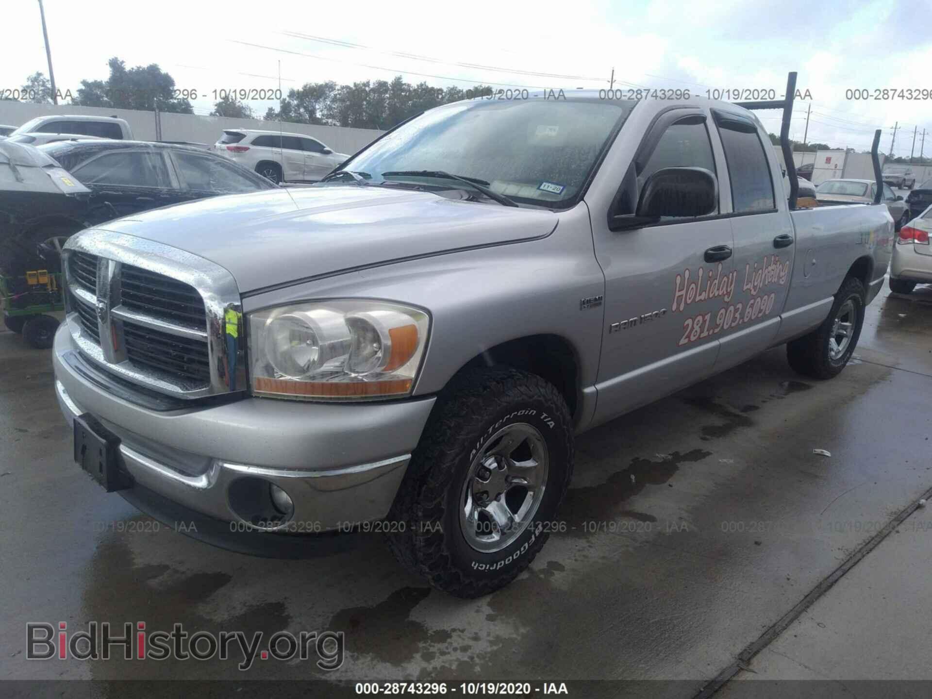 2006 DODGE RAM 1500 - VIN: 1D7HA18286J156940 - Фото 2