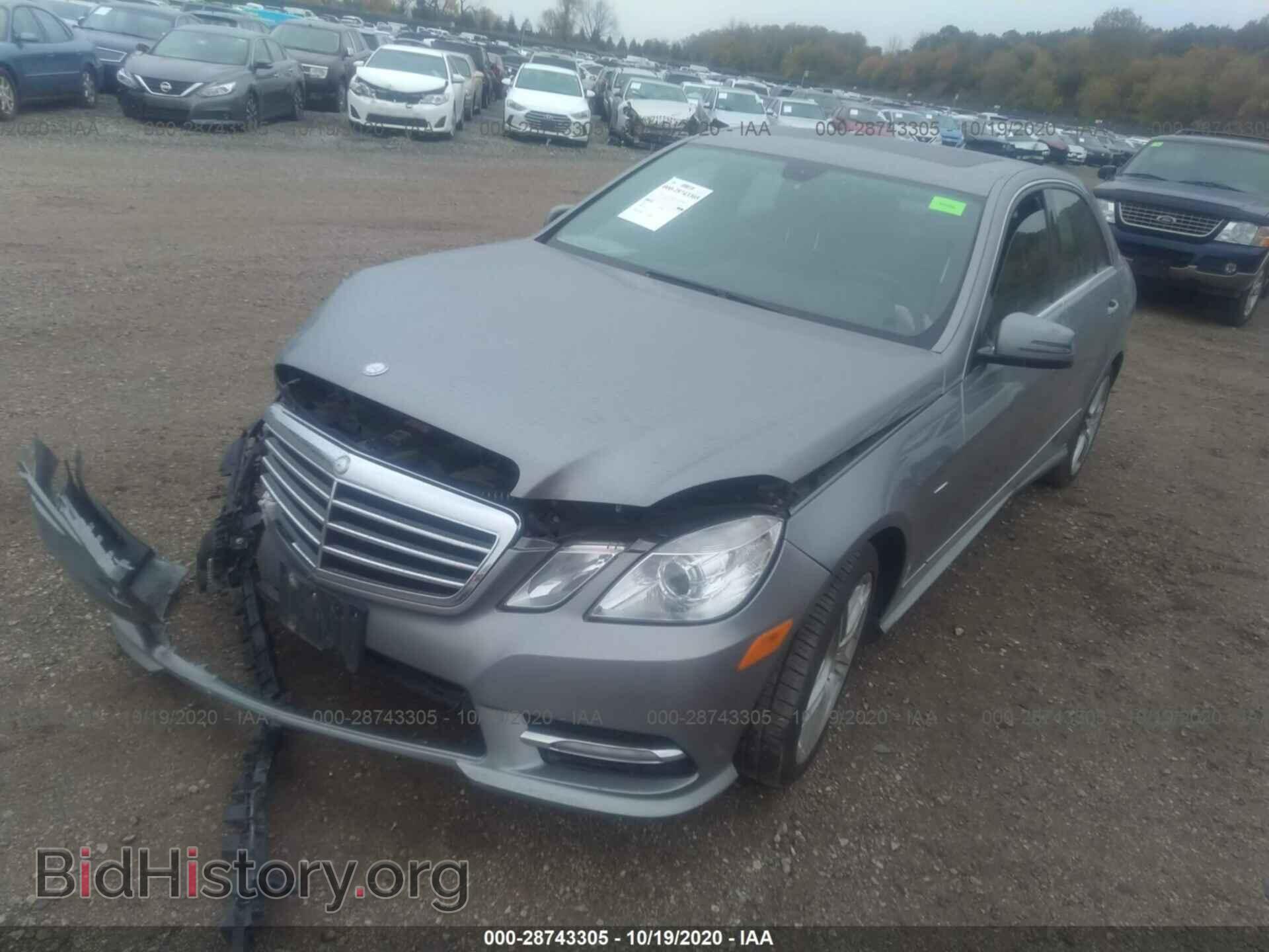 2012 MERCEDES-BENZ E-CLASS - VIN: WDDHF8JB6CA644901 - Фото 2