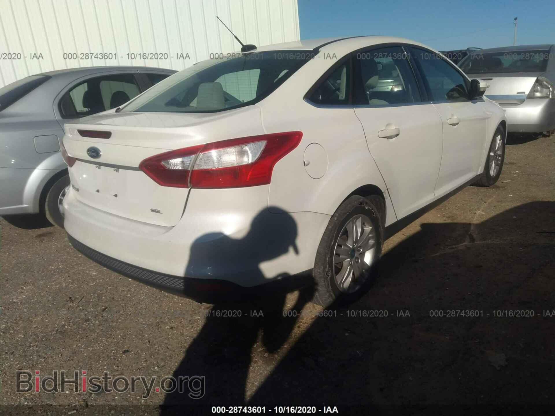 2012 FORD FOCUS - VIN: 1FAHP3H22CL387858 - Фото 4