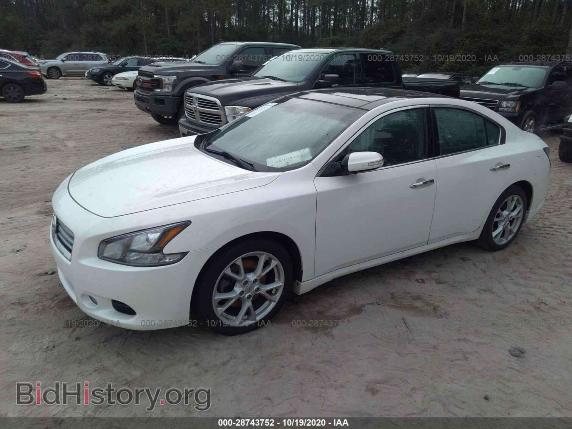 2012 NISSAN MAXIMA - VIN: 1N4AA5AP6CC805844 - Фото 2