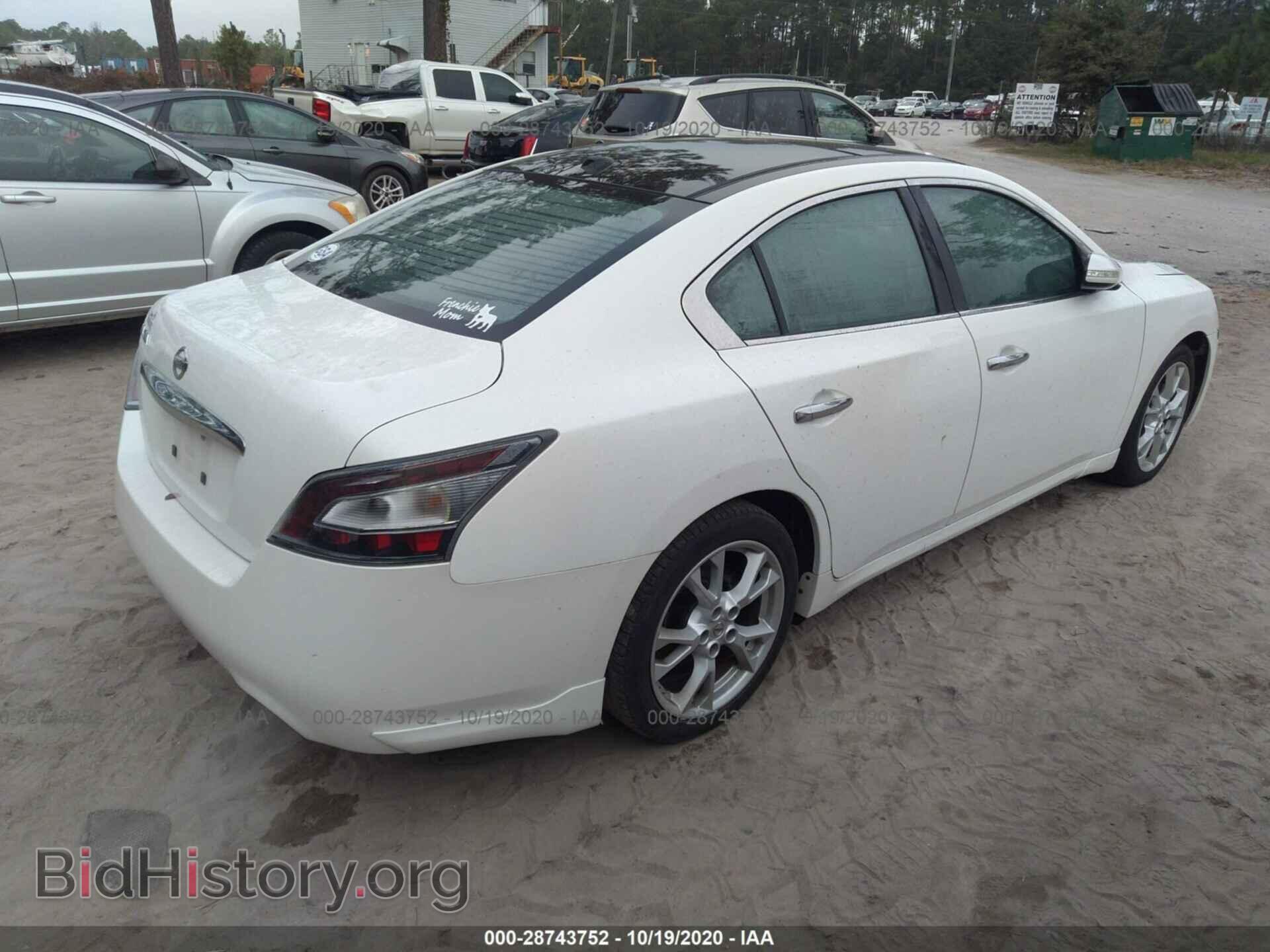2012 NISSAN MAXIMA - VIN: 1N4AA5AP6CC805844 - Фото 4