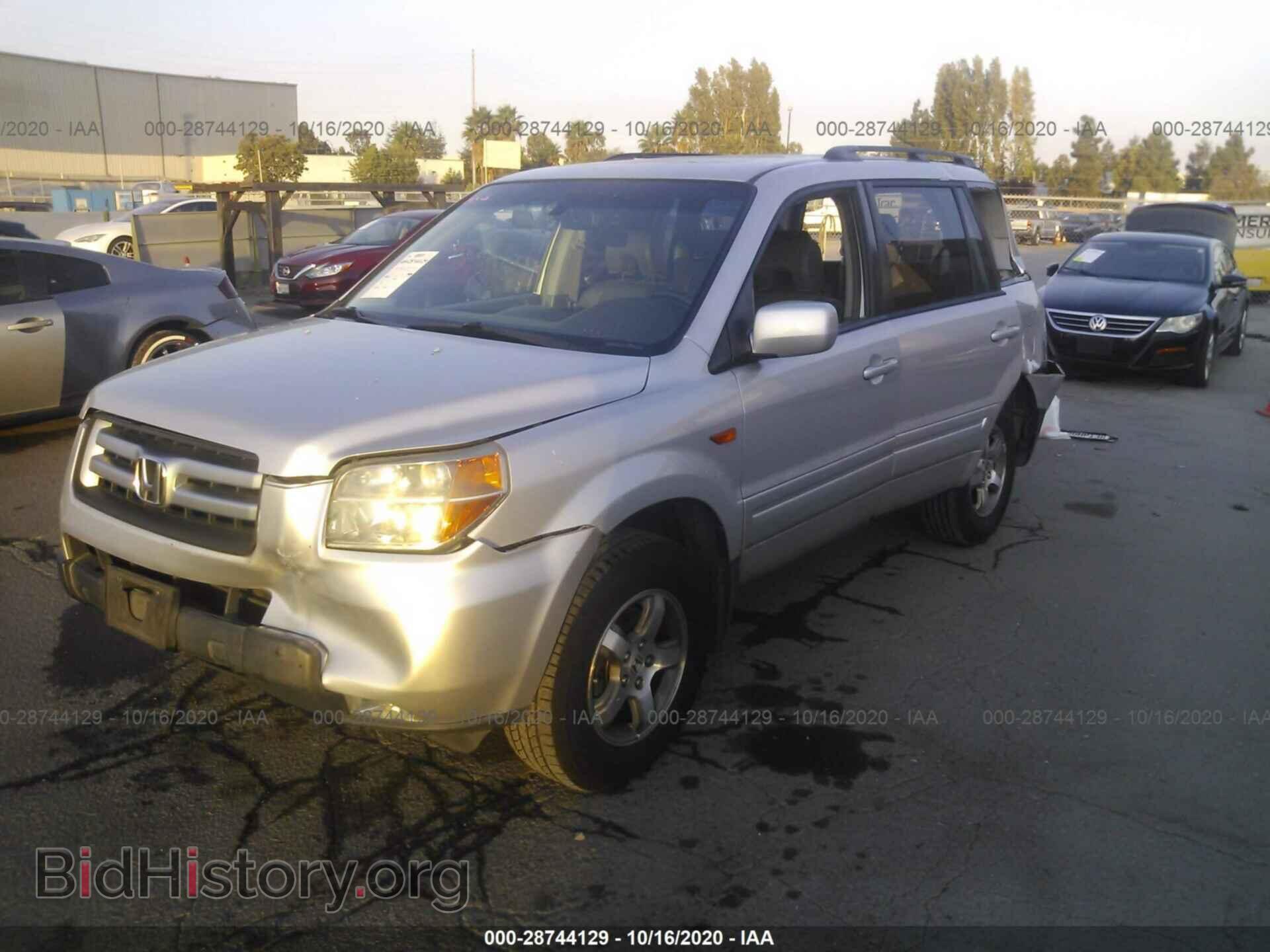 2006 HONDA PILOT - VIN: 5FNYF28556B045166 - Фото 2