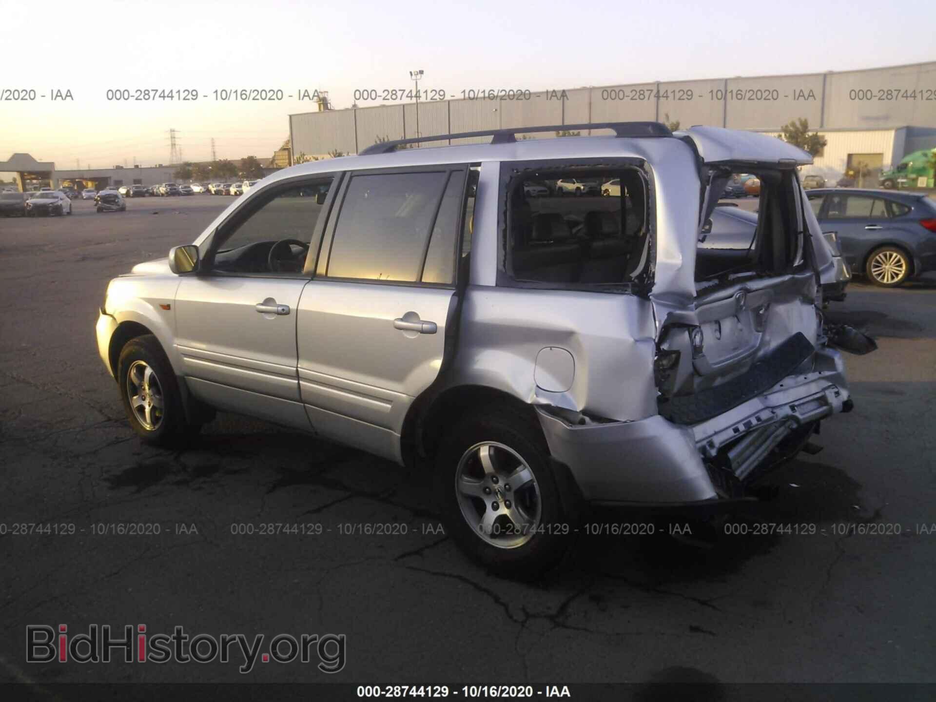 2006 HONDA PILOT - VIN: 5FNYF28556B045166 - Фото 3