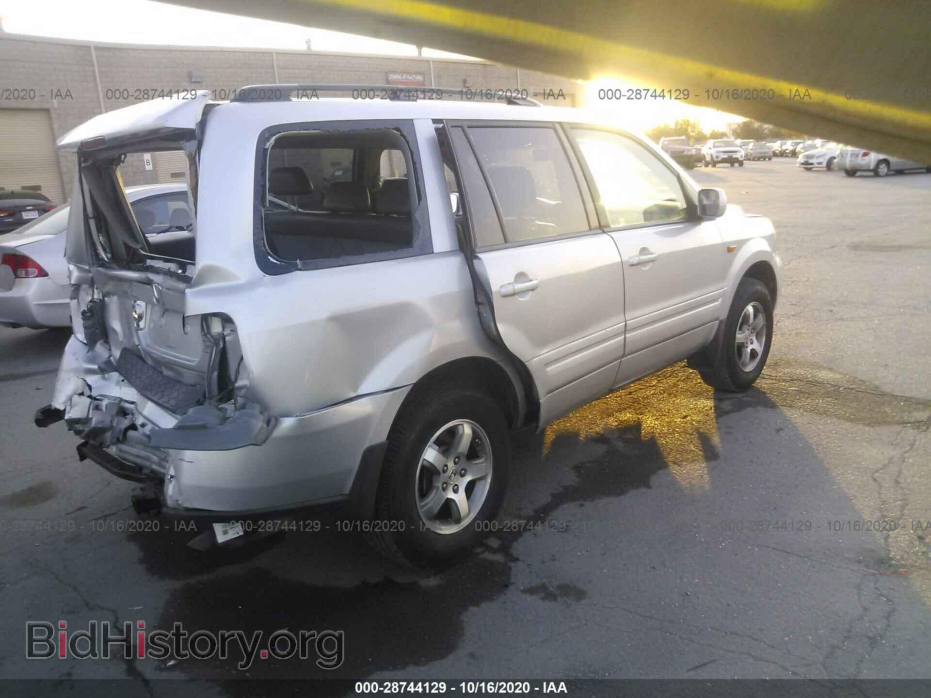 2006 HONDA PILOT - VIN: 5FNYF28556B045166 - Фото 4
