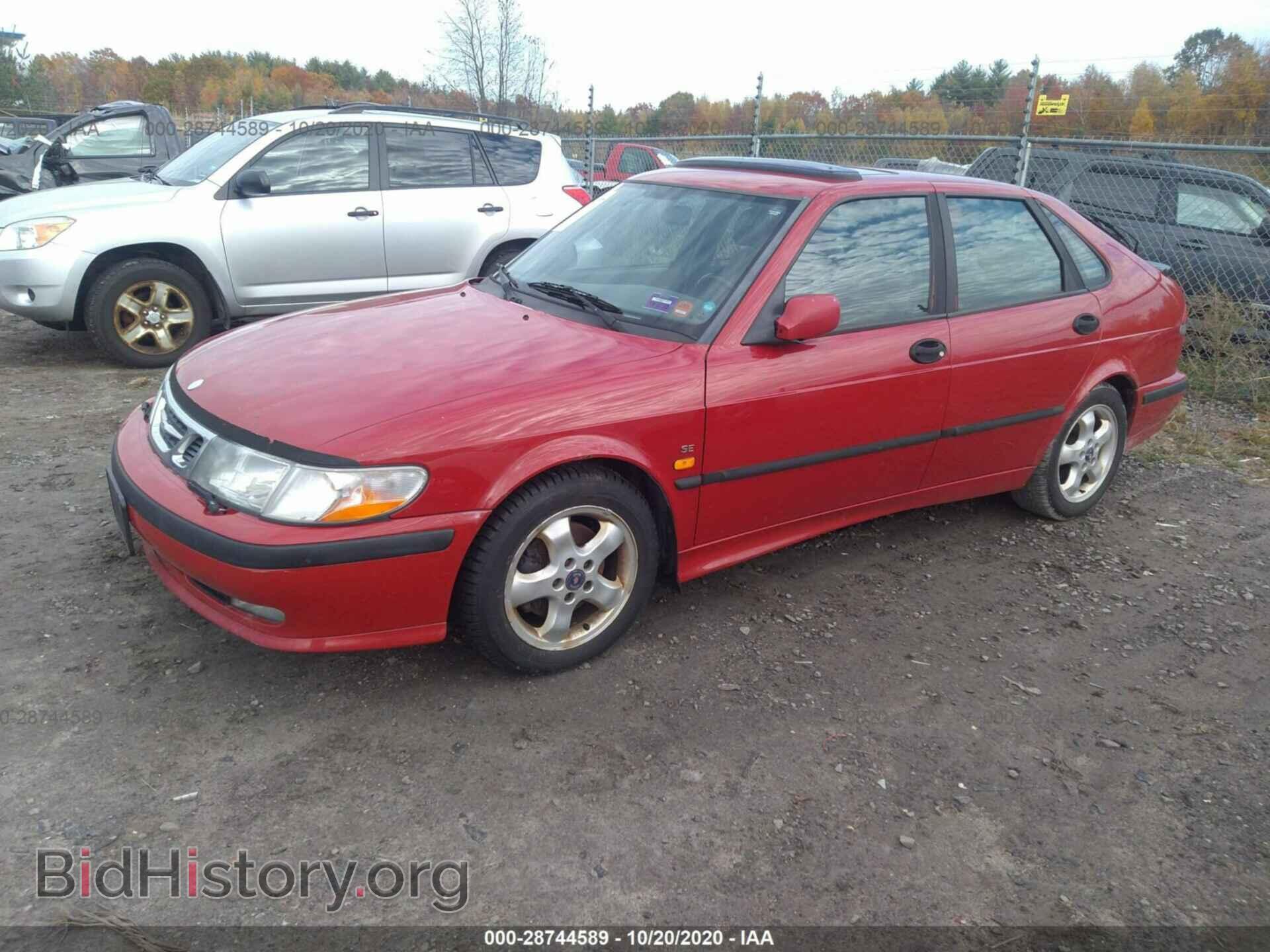 2000 SAAB 9-3 - VIN: YS3DF55KXY2034138 - Фото 2
