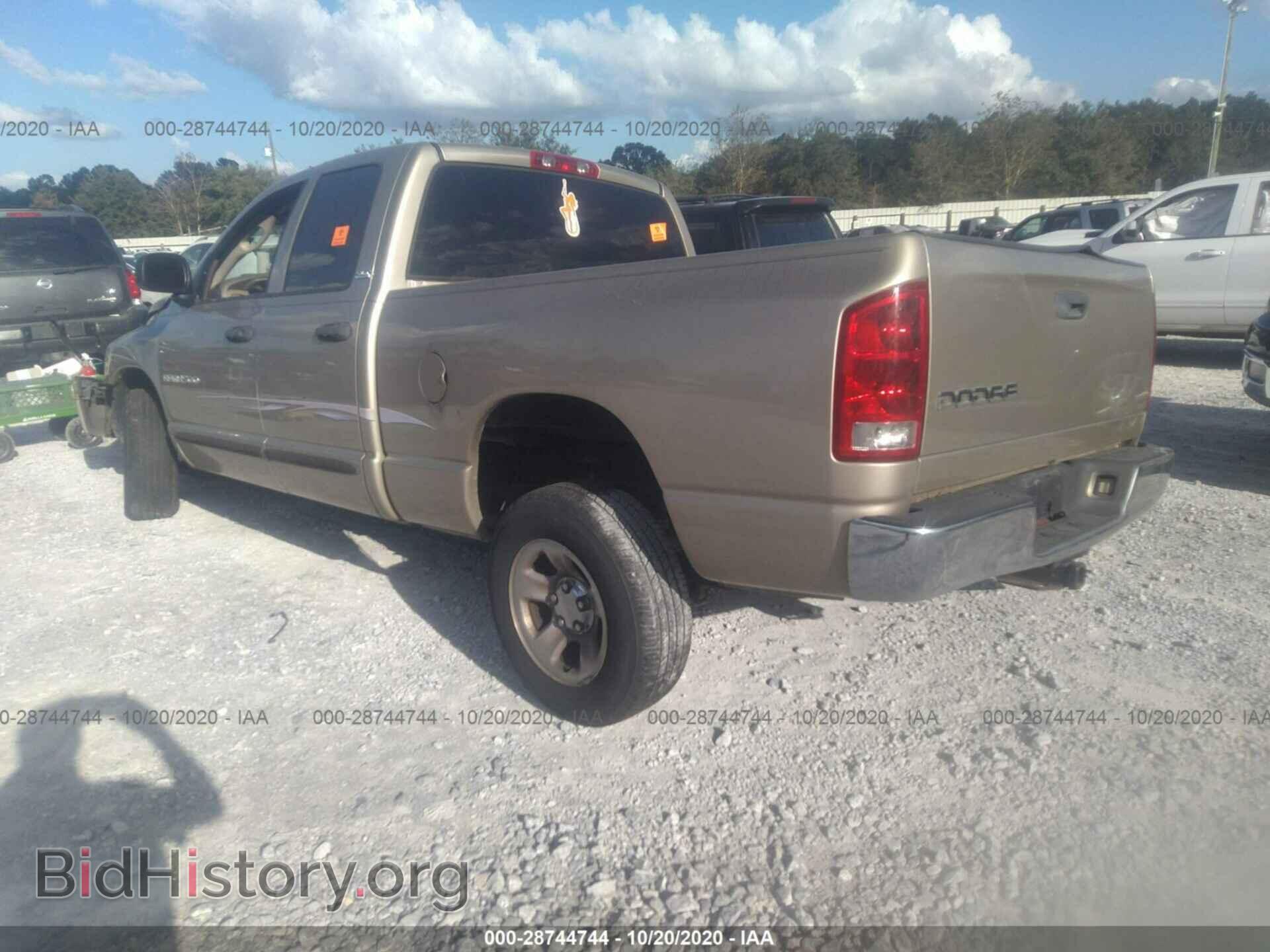 2002 DODGE RAM 1500 - VIN: 3D7HA18N92G187314 - Фото 3
