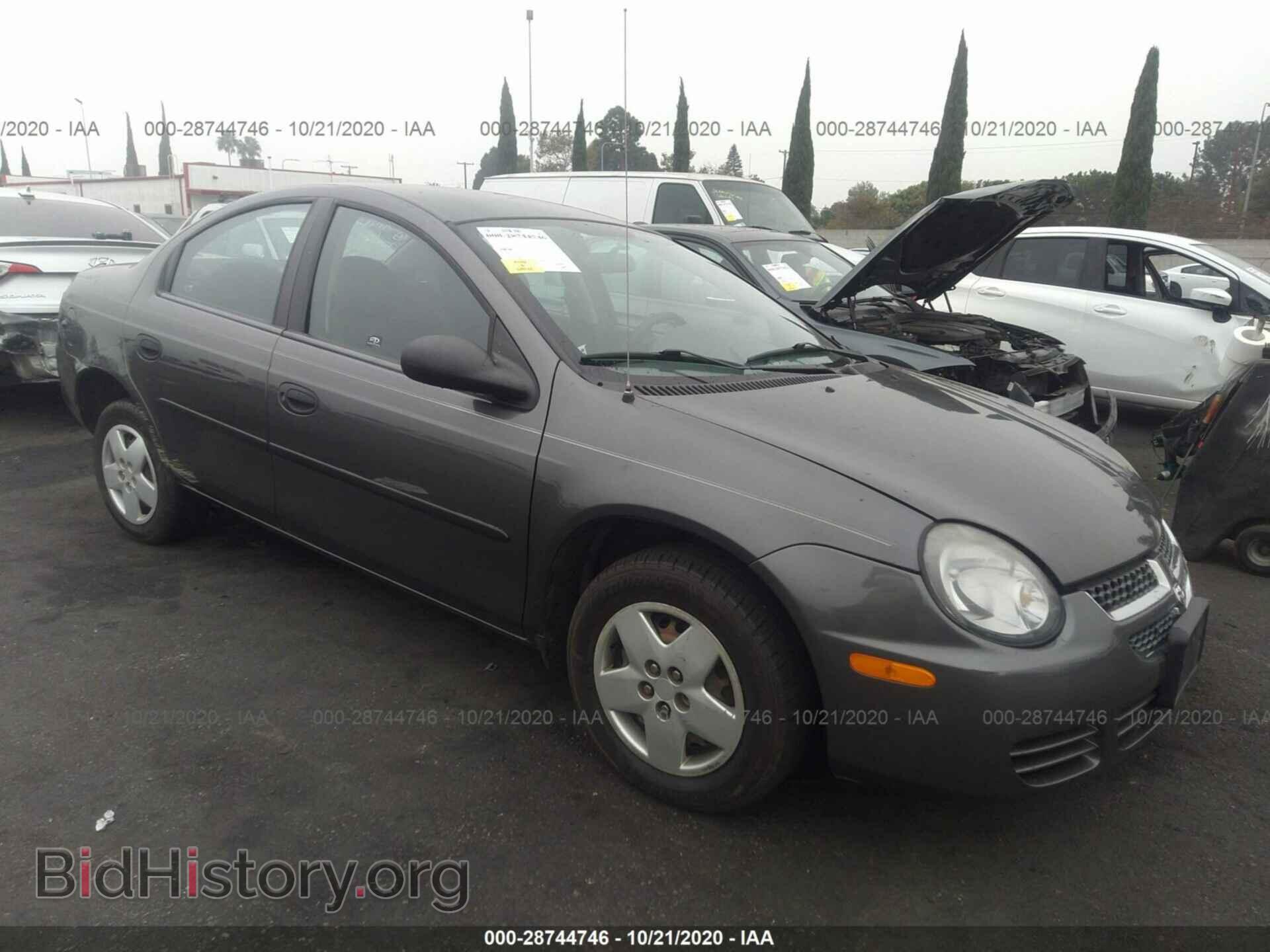 Photo 1B3ES26C63D187496 - DODGE NEON 2003