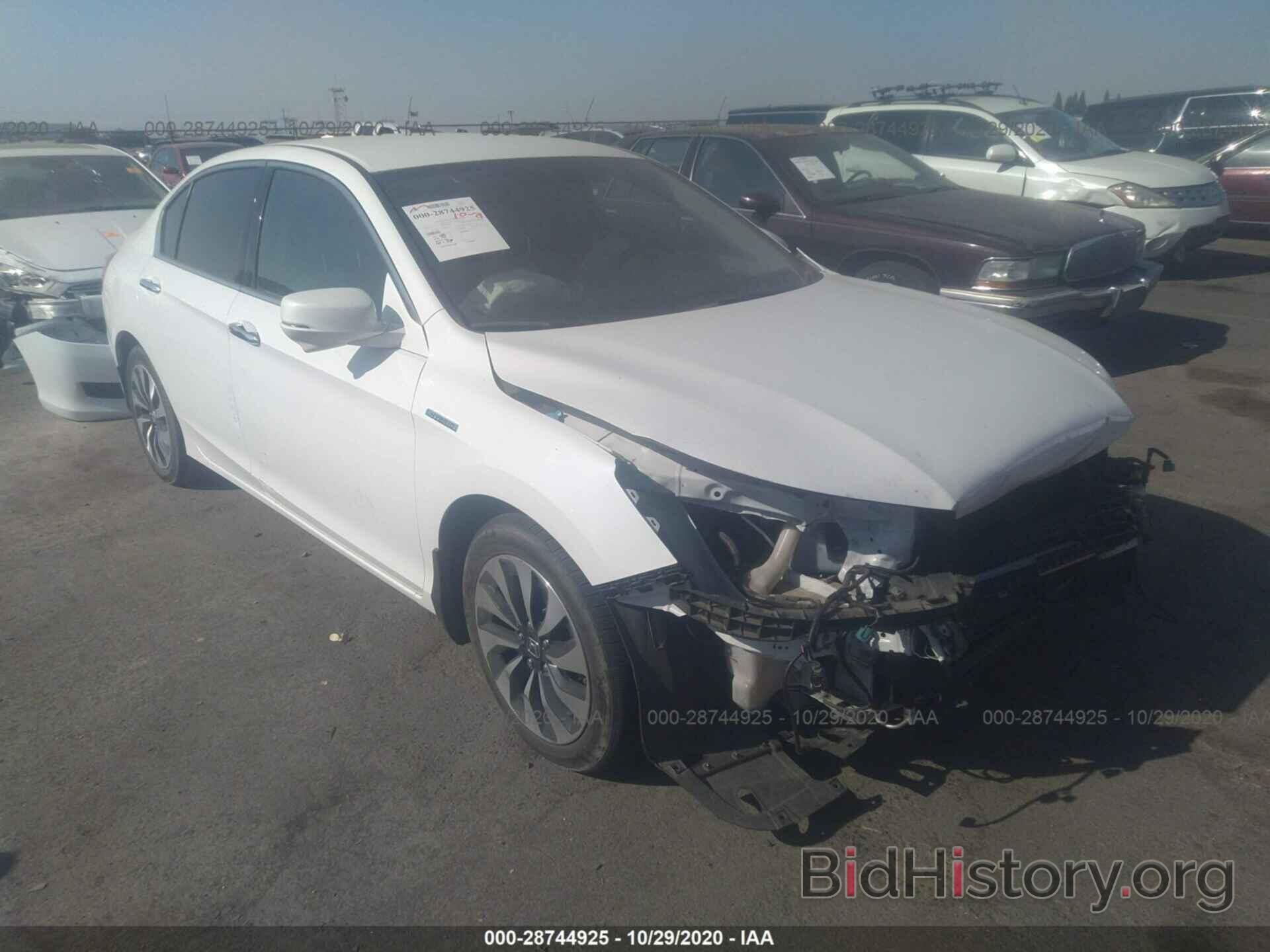 Photo 1HGCR6F33FA008539 - HONDA ACCORD HYBRID 2015