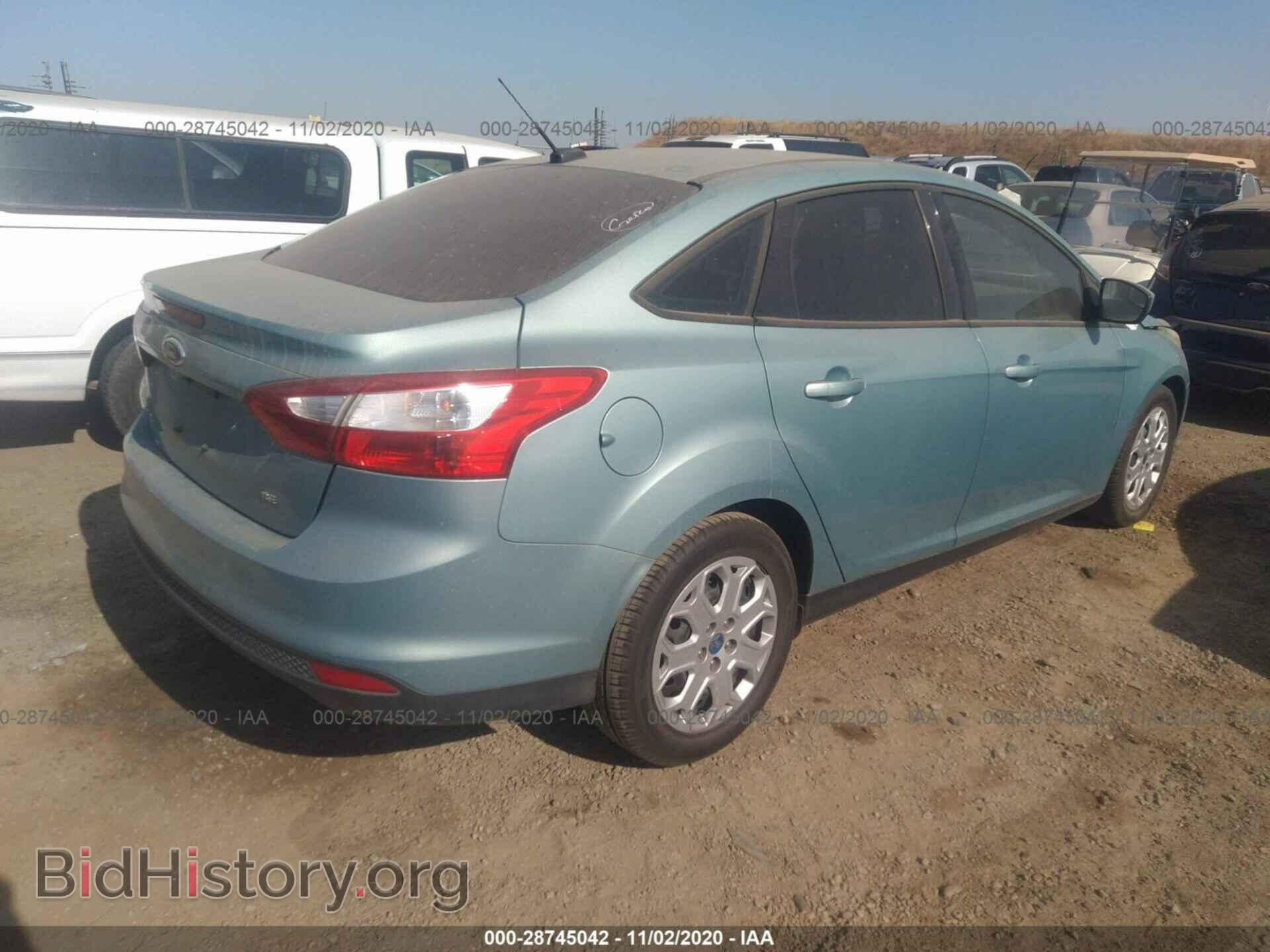 2012 FORD FOCUS - VIN: 1FAHP3F26CL155573 - Photo 4