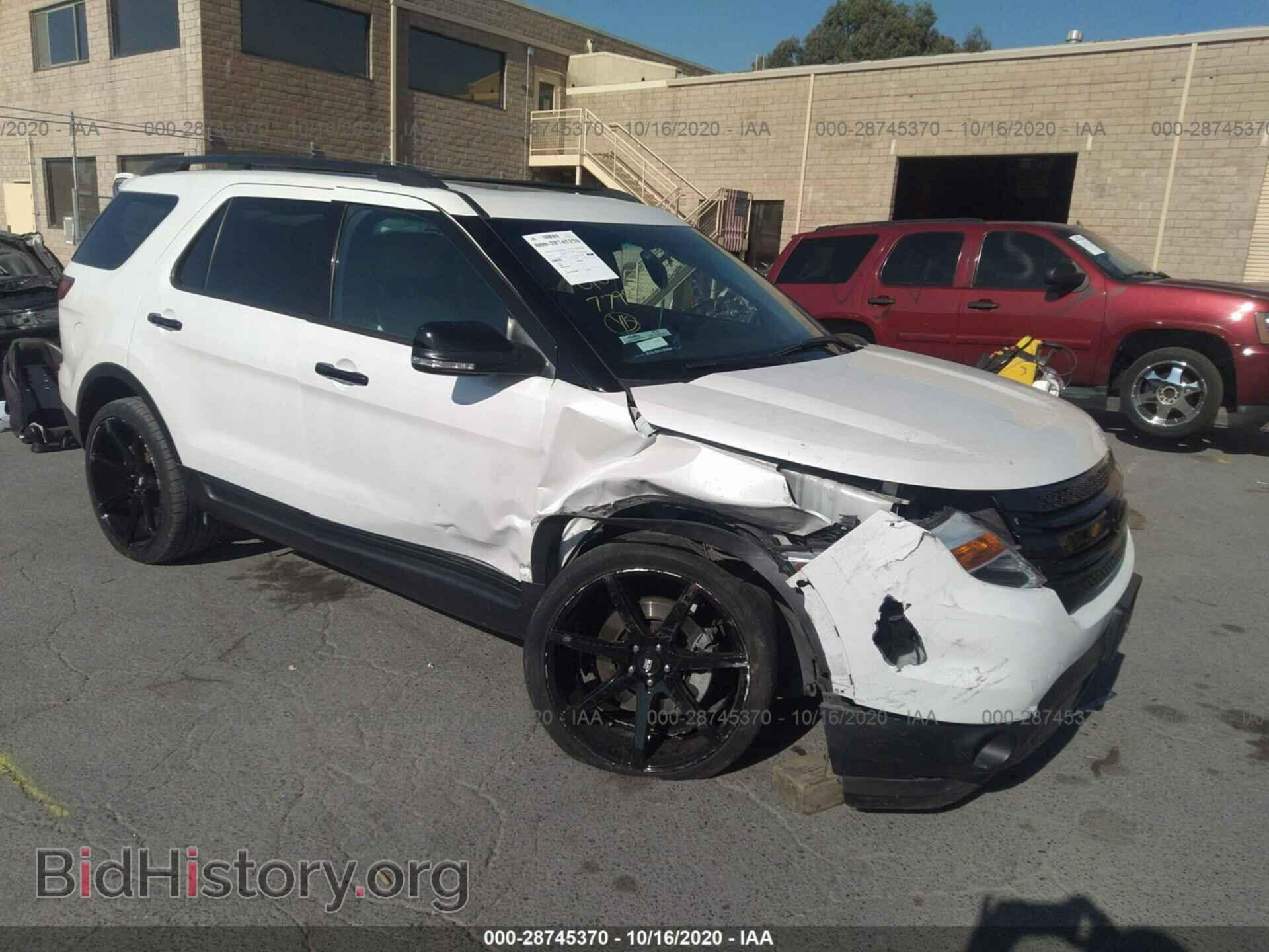 Фотография 1FM5K8D82EGB43363 - FORD EXPLORER 2014