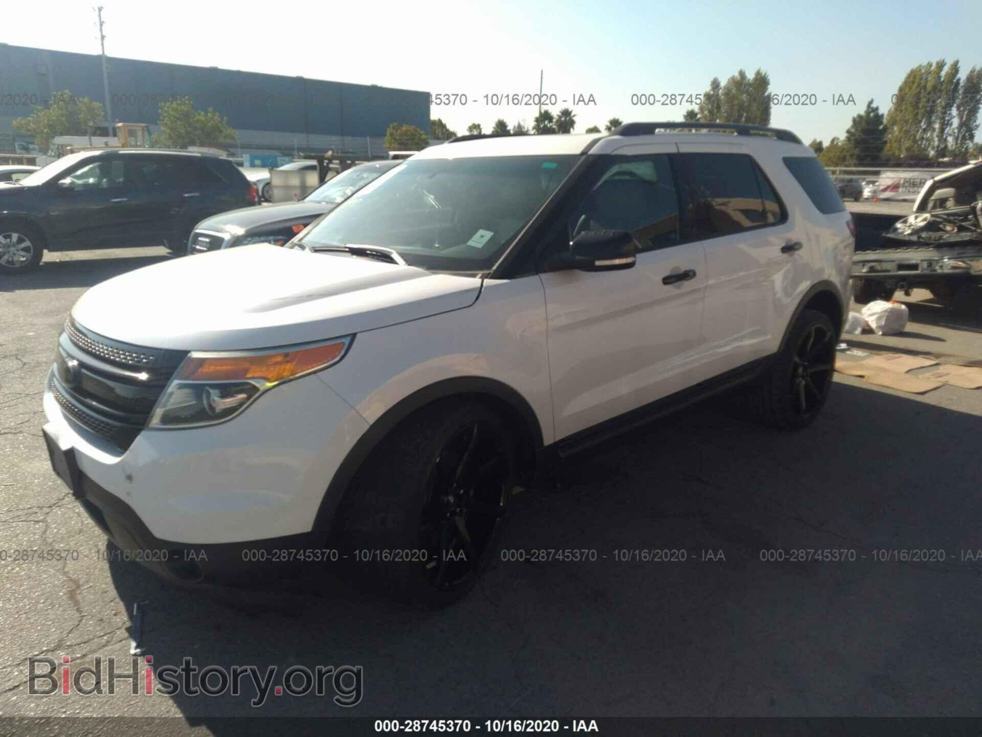 2014 FORD EXPLORER - VIN: 1FM5K8D82EGB43363 - Photo 2