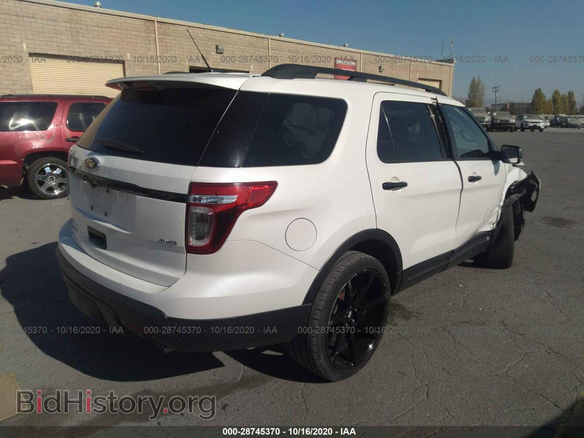 2014 FORD EXPLORER - VIN: 1FM5K8D82EGB43363 - Photo 4