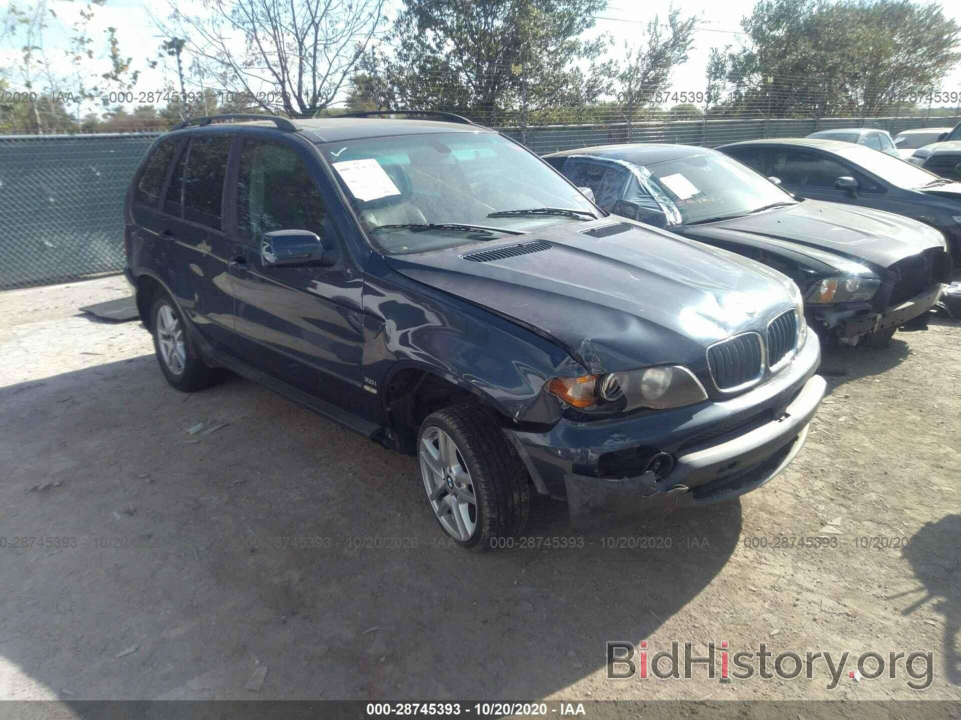 Photo 5UXFA13504LU36919 - BMW X5 2004