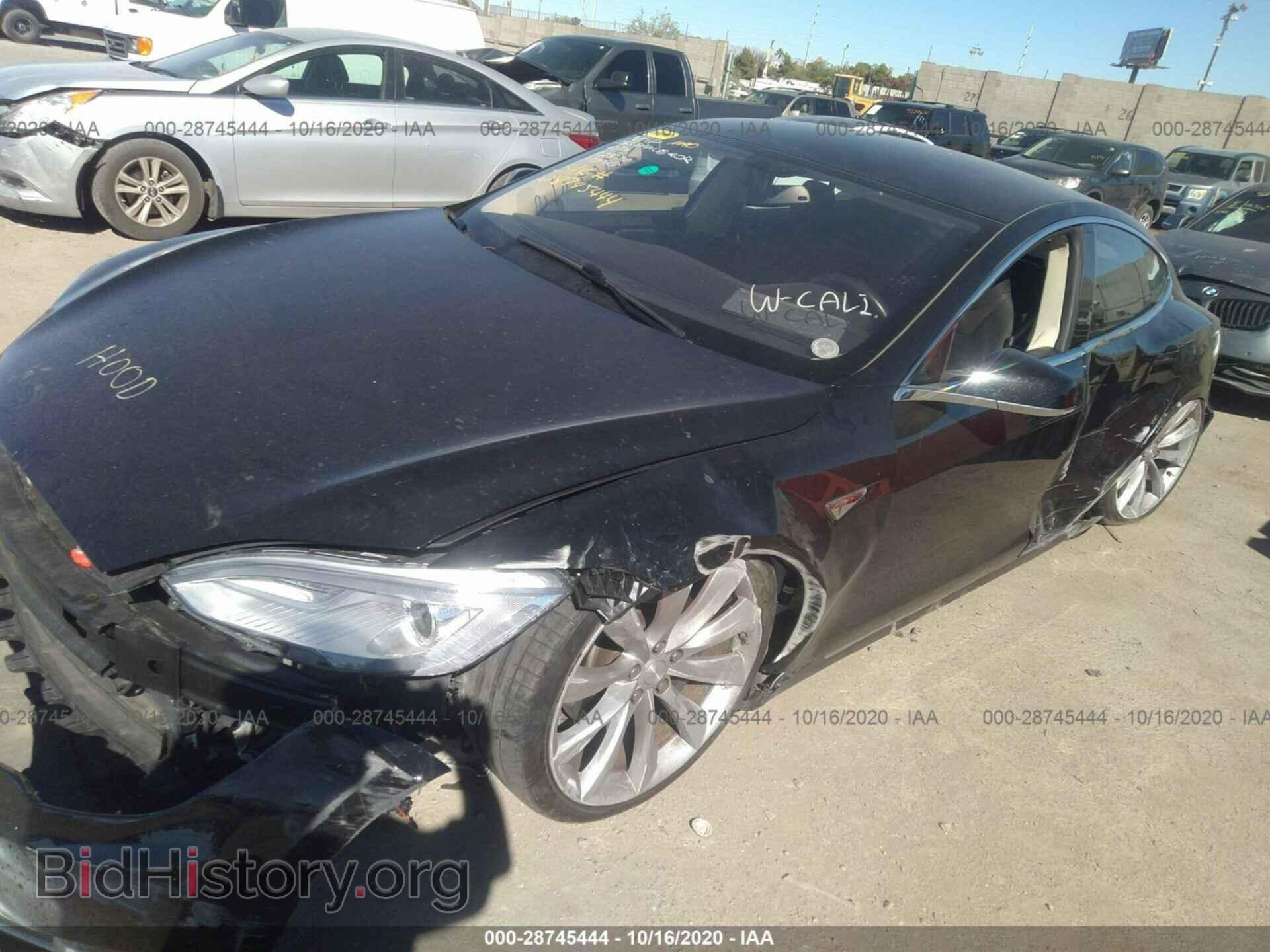 2013 TESLA MODEL S - VIN: 5YJSA1DNXDFP18339 - Photo 2