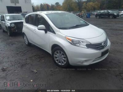 2014 Nissan VERSA NOTE SV, белый — VIN 3N1CE2CP2EL368521, IAAI